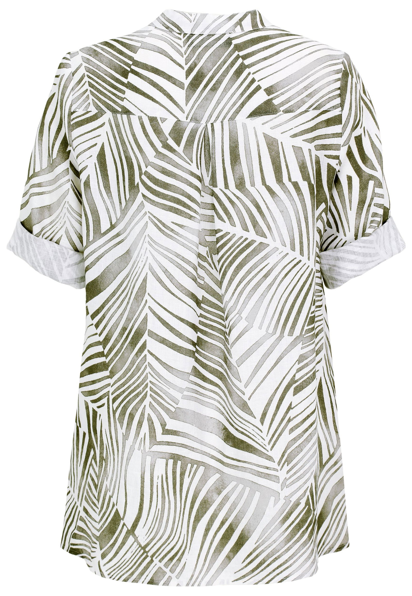 Doris Streich |  Doris Streich Druckbluse  | 44 | cool green