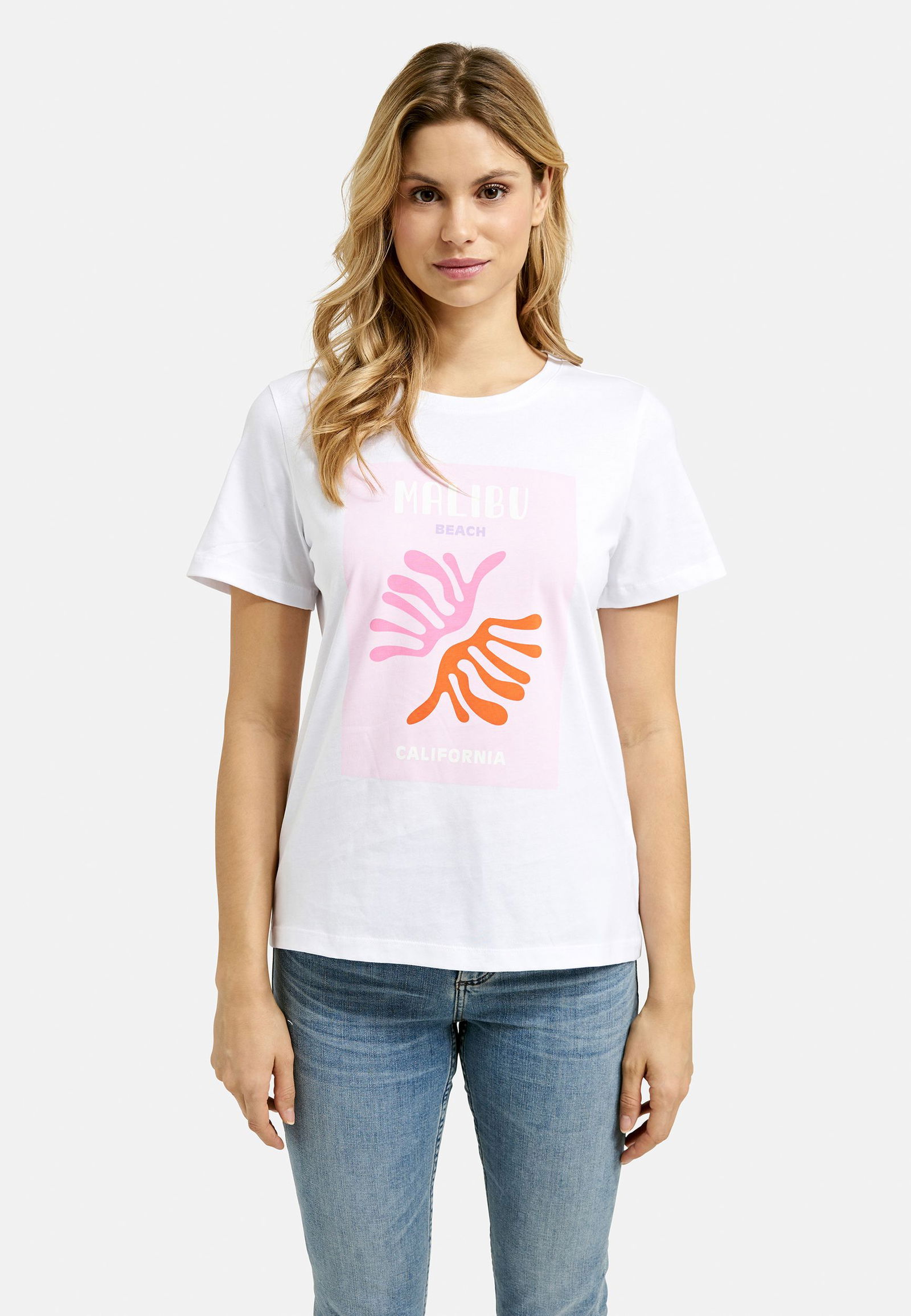 Smith&Soul |  Smith&Soul Shirt  | M | soft pink print