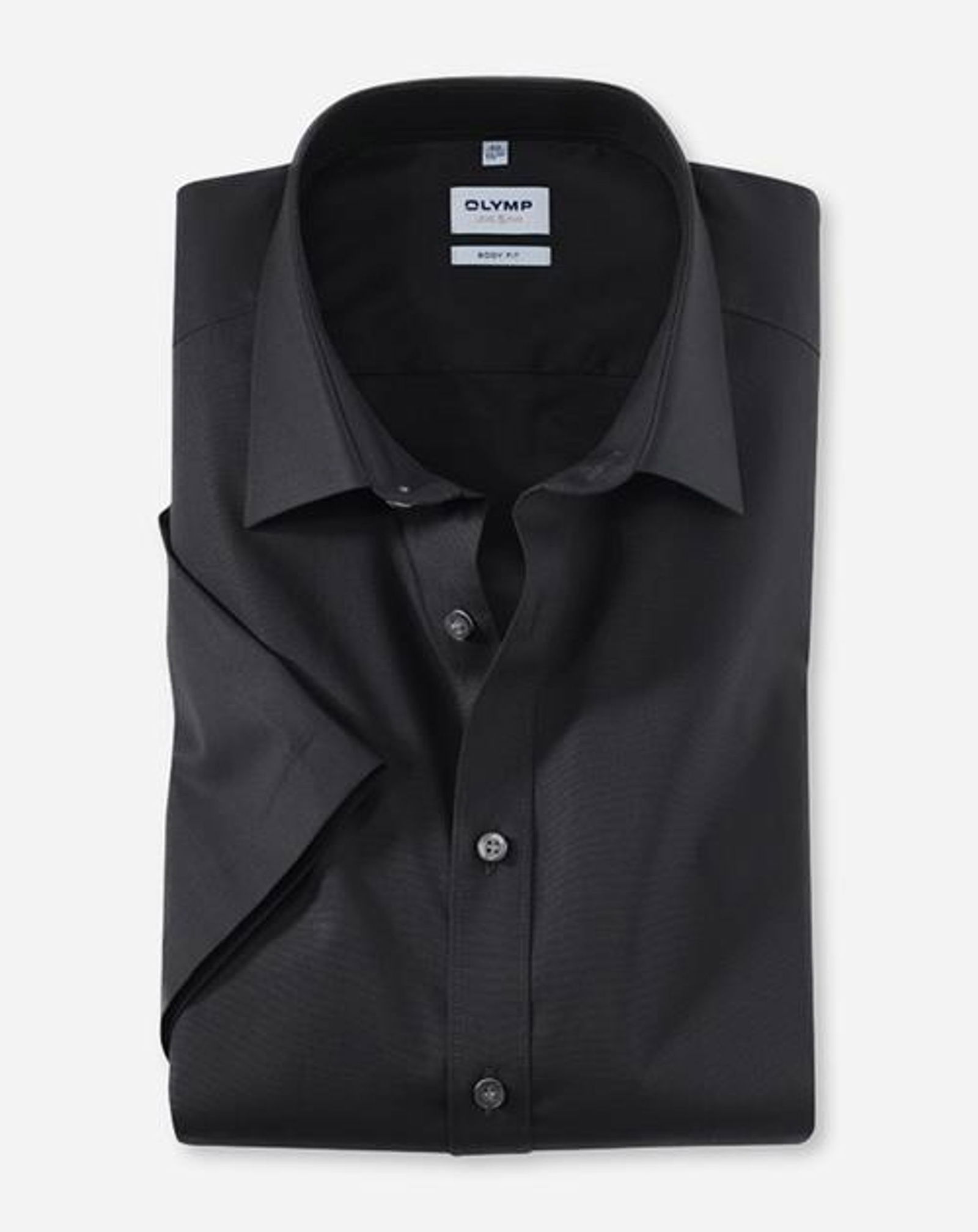 Olymp |  Olymp Hemd Modern Fit  | 43 | schwarz