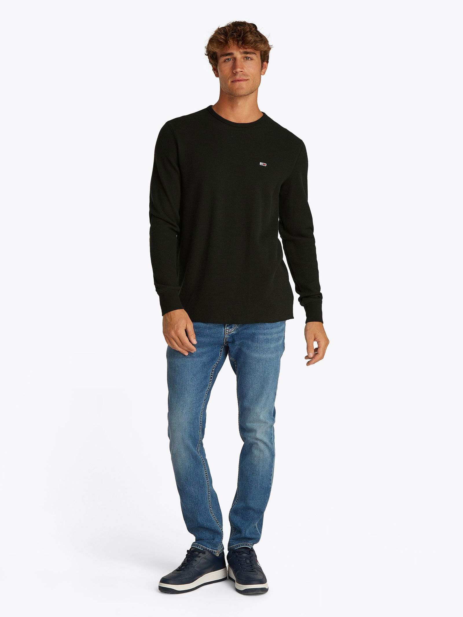 e47108fadb38189e59e23d2682592423 Tommy Jeans |  Tommy Jeans Longsleeve  | XXL | black