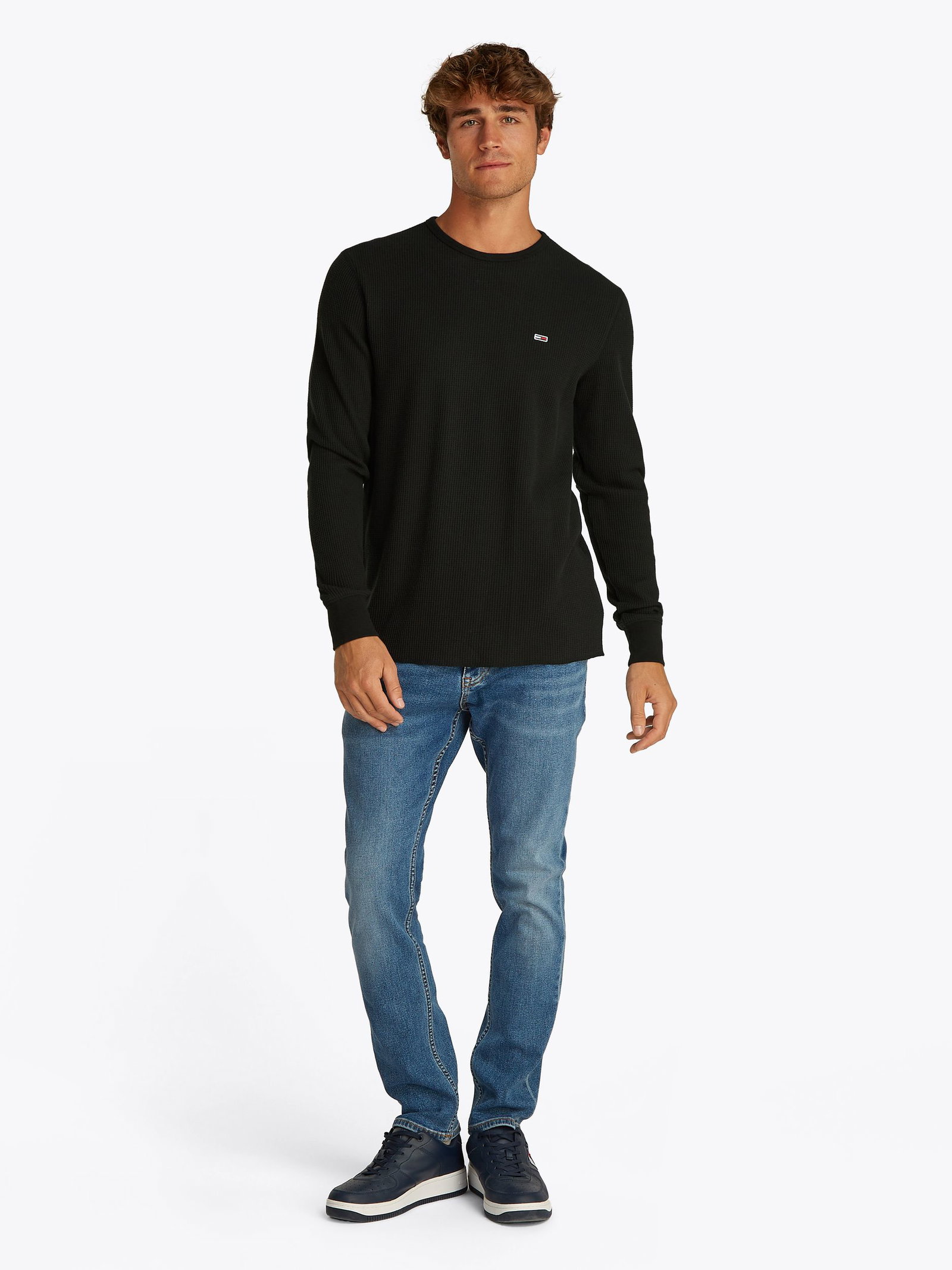e47108fadb38189e59e23d2682592423 Tommy Jeans | Tommy Jeans Longsleeve | XXL | black