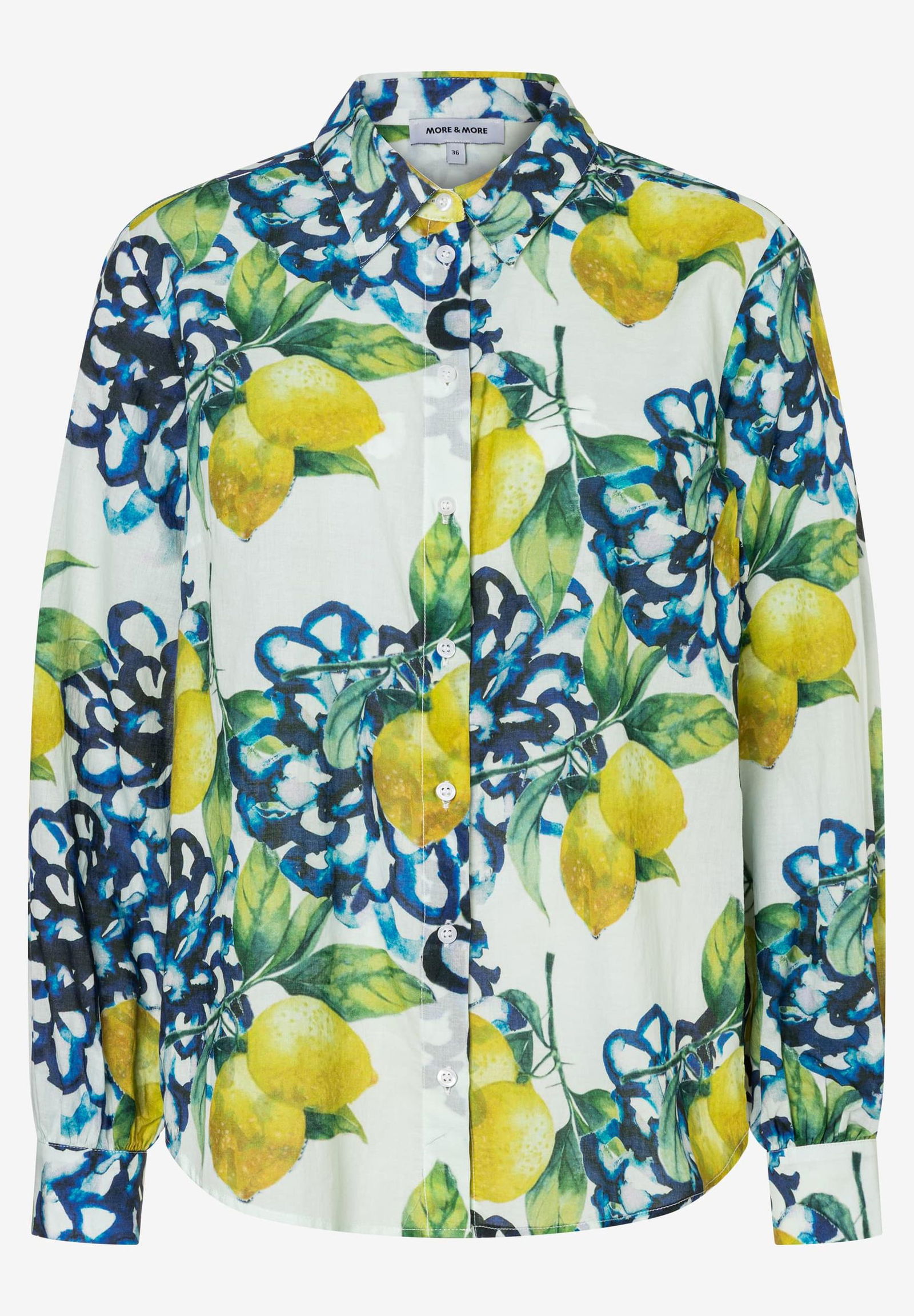 More & More |  More & More Druckbluse  | 34 | ecru