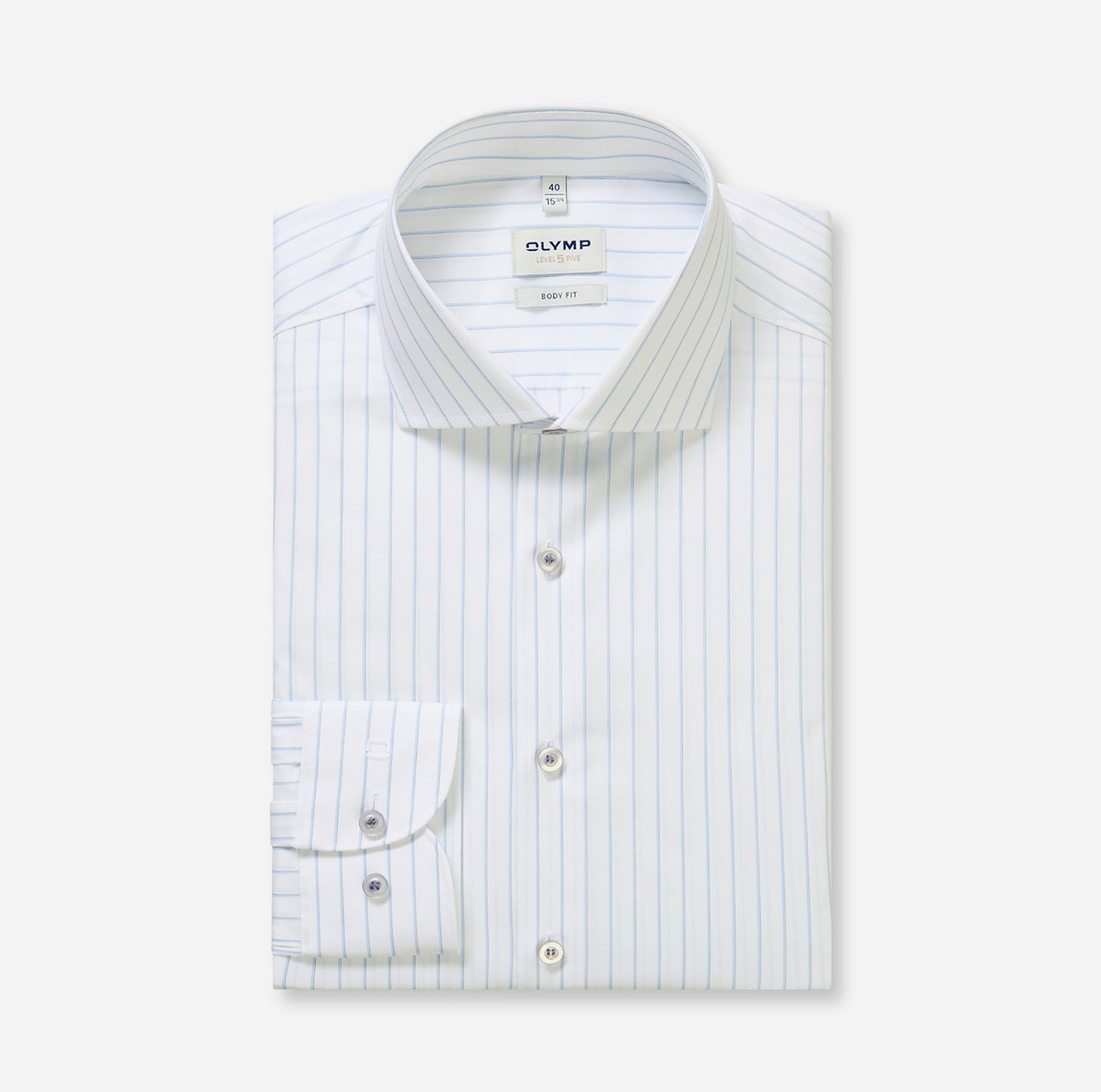b8513bd61f6733af1fe226f9f872a1da Olymp | Olymp Hemd Slim Fit | 45 | weiß