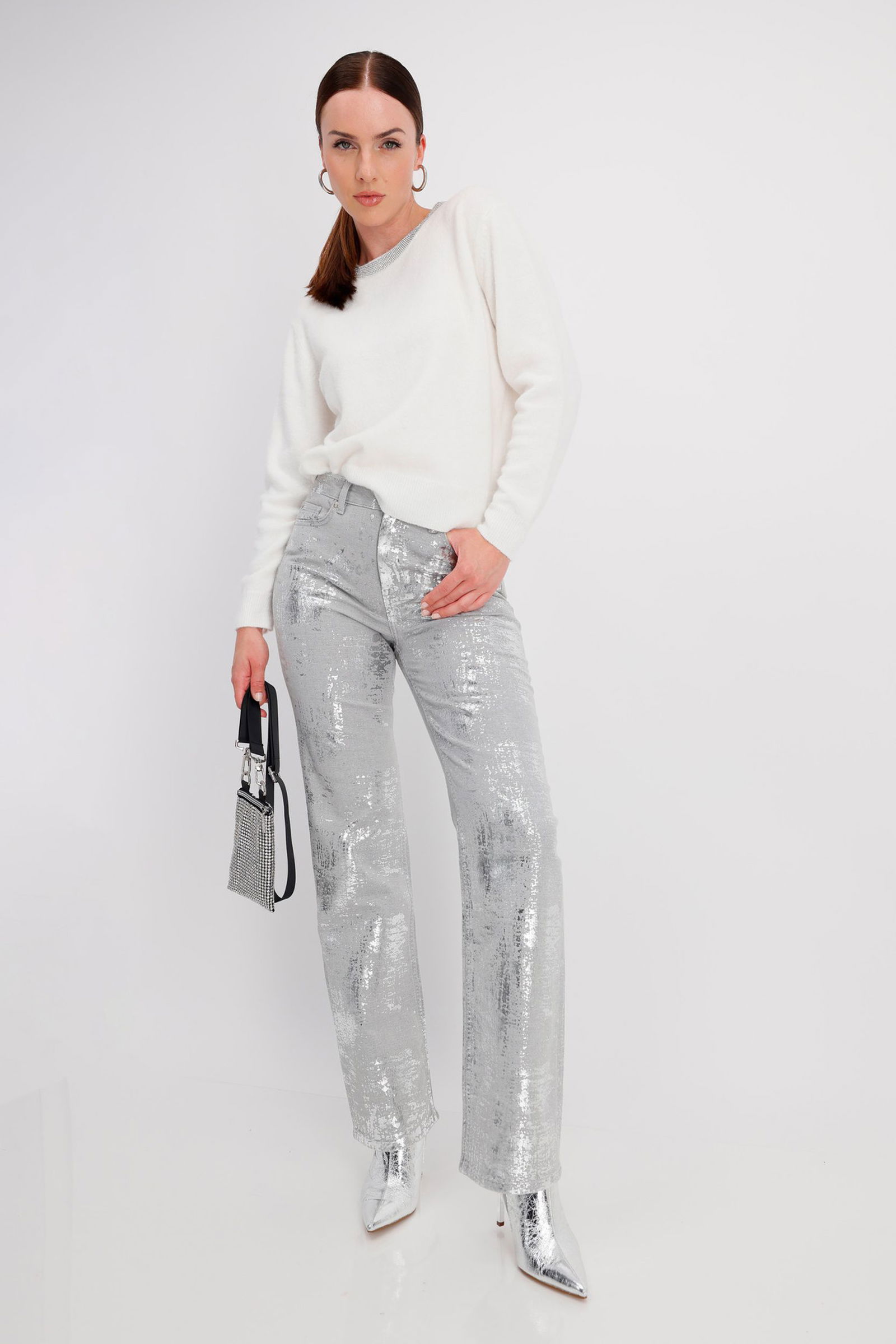 2554e8c39abf8b1fb44cb21746221f6b Monari | Monari Pullover | 44 | off-white