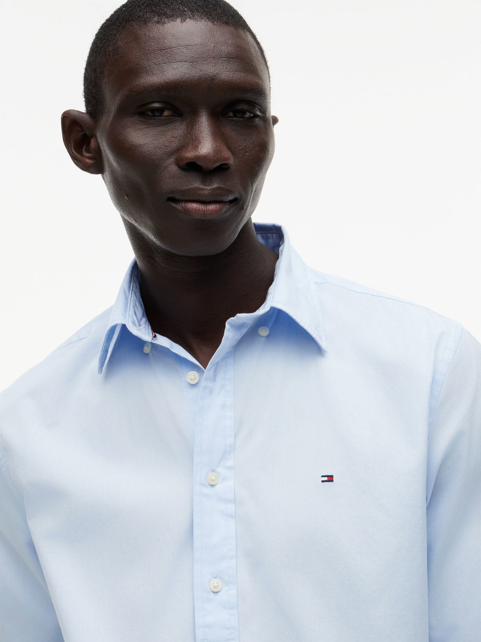 Tommy Hilfiger |  Tommy Hilfiger Hemd Regular Fit  | L | sweet blue
