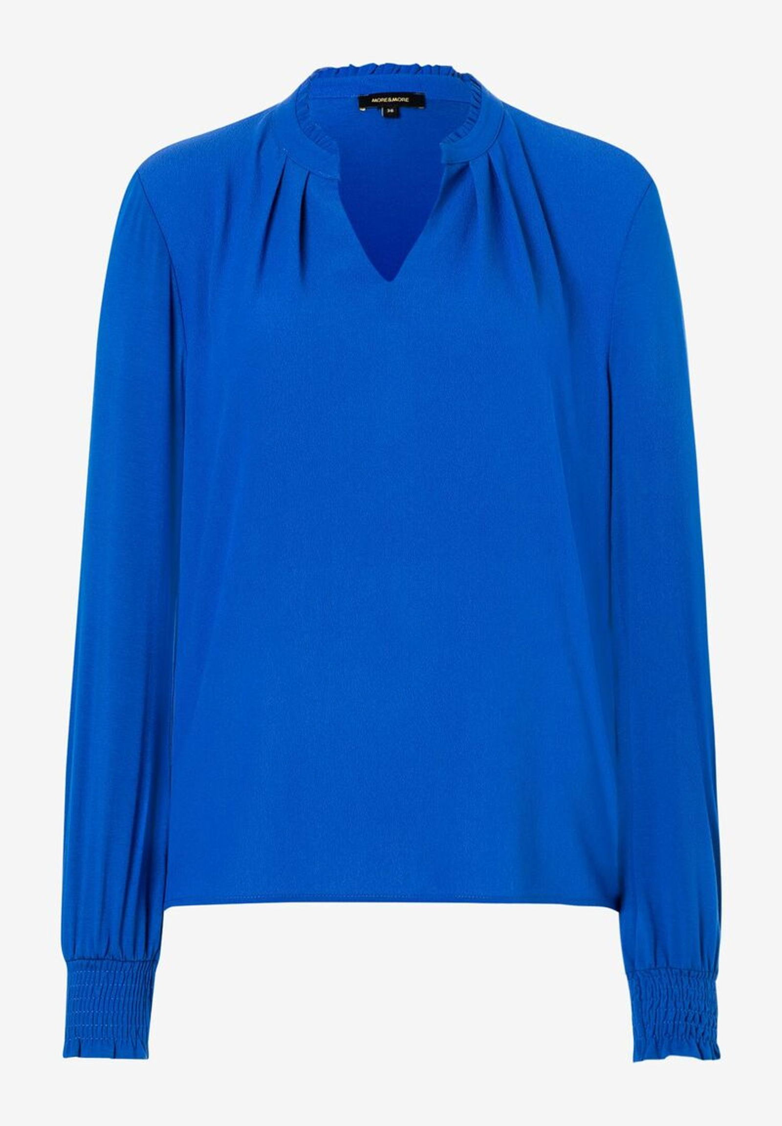 More & More |  More & More Druckbluse  | 44 | blau