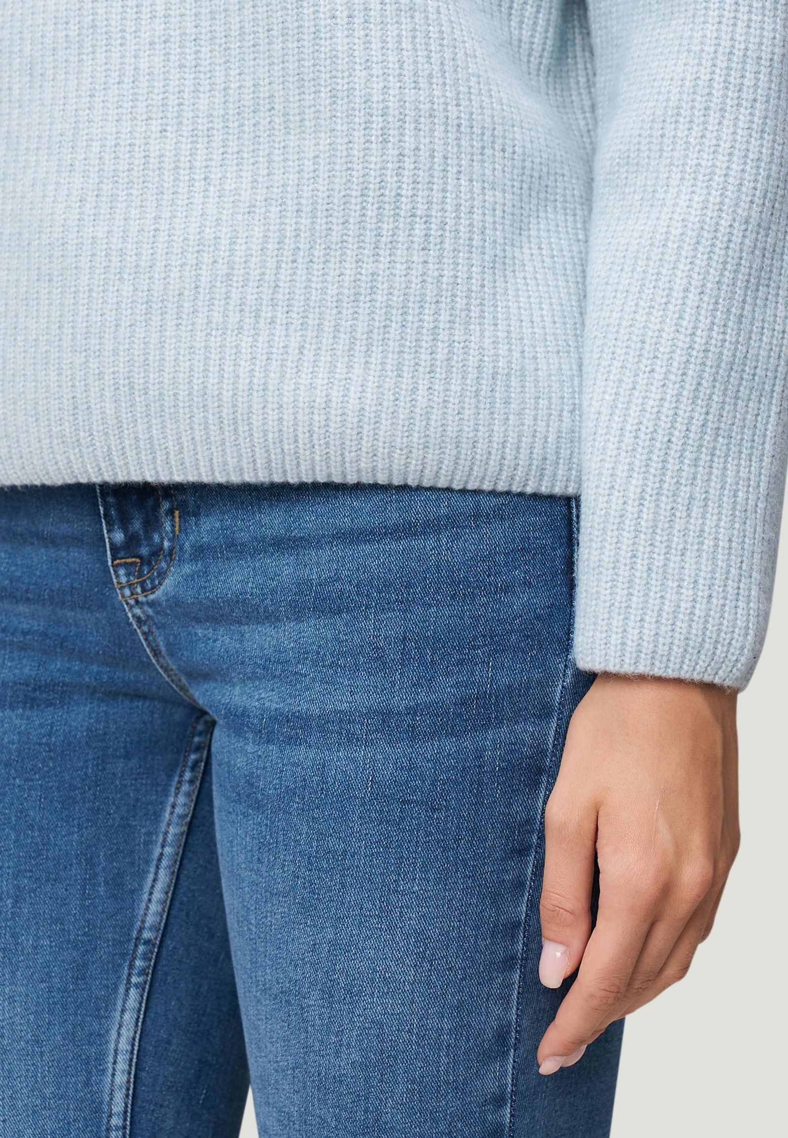 Zero | Zero Pullover | 36 | light blue melange