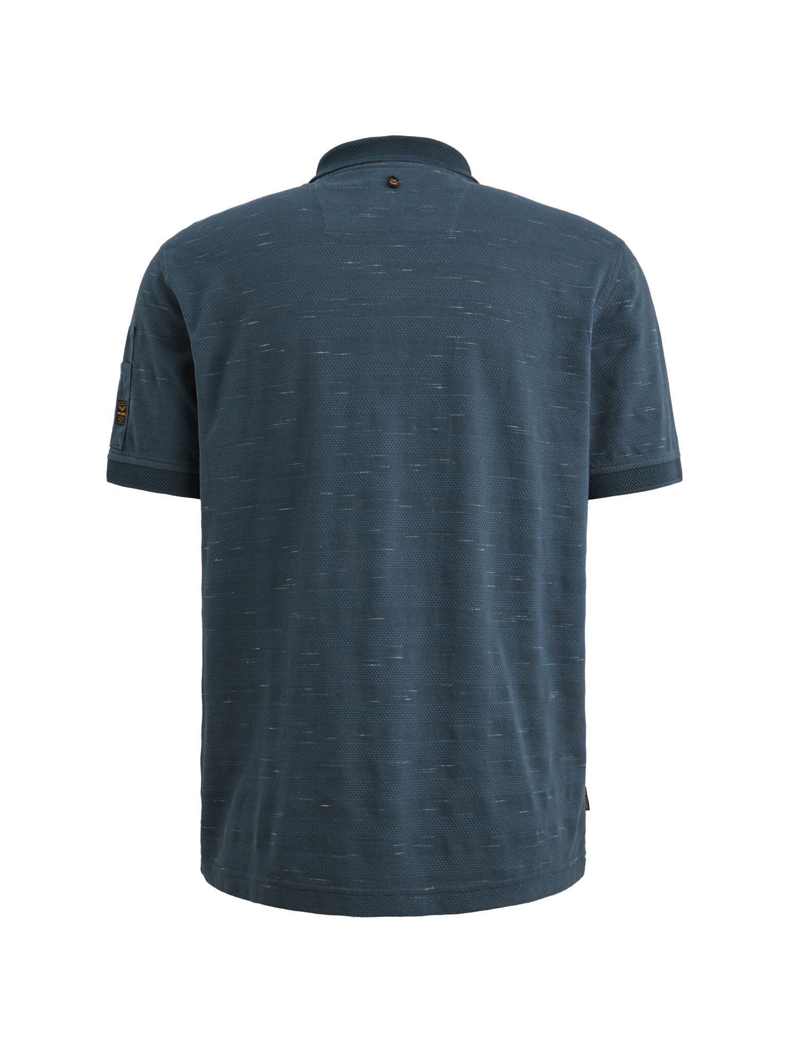 Short sleeve polo injected popcorn, Sargasso Sea #2