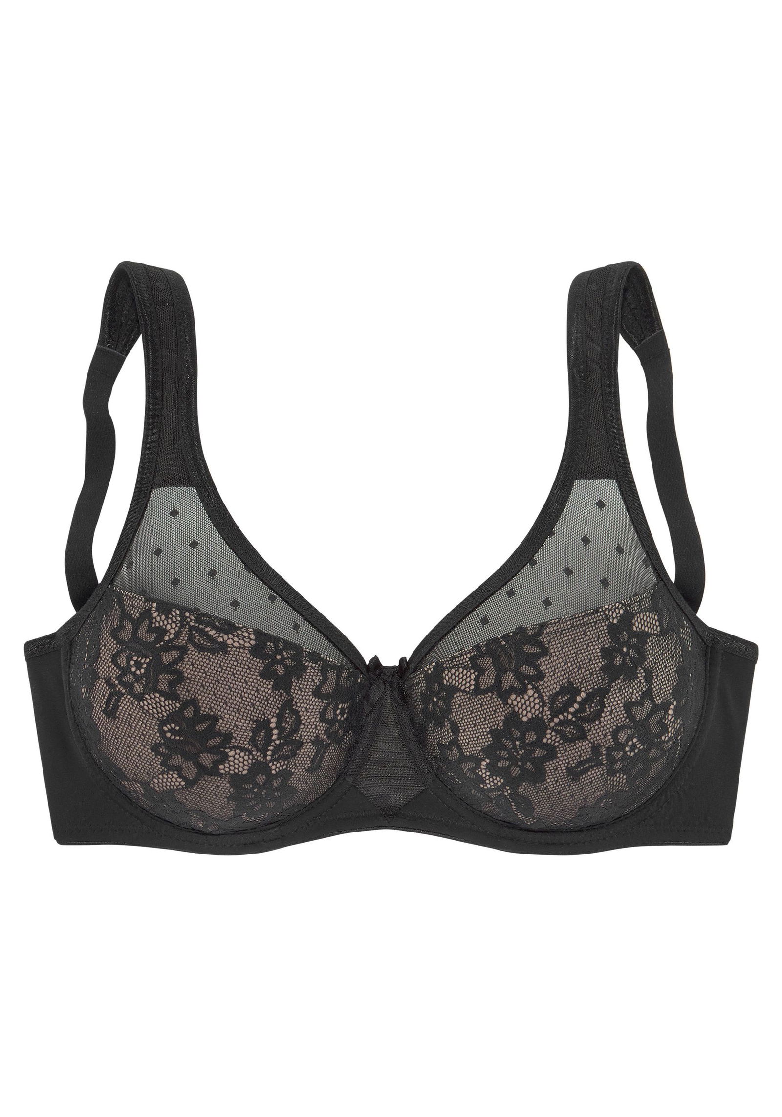 97993fded75ee9526c37860a993a6a2f Lascana |  Lascana Bügel-BH  | 75/H | black-nougat