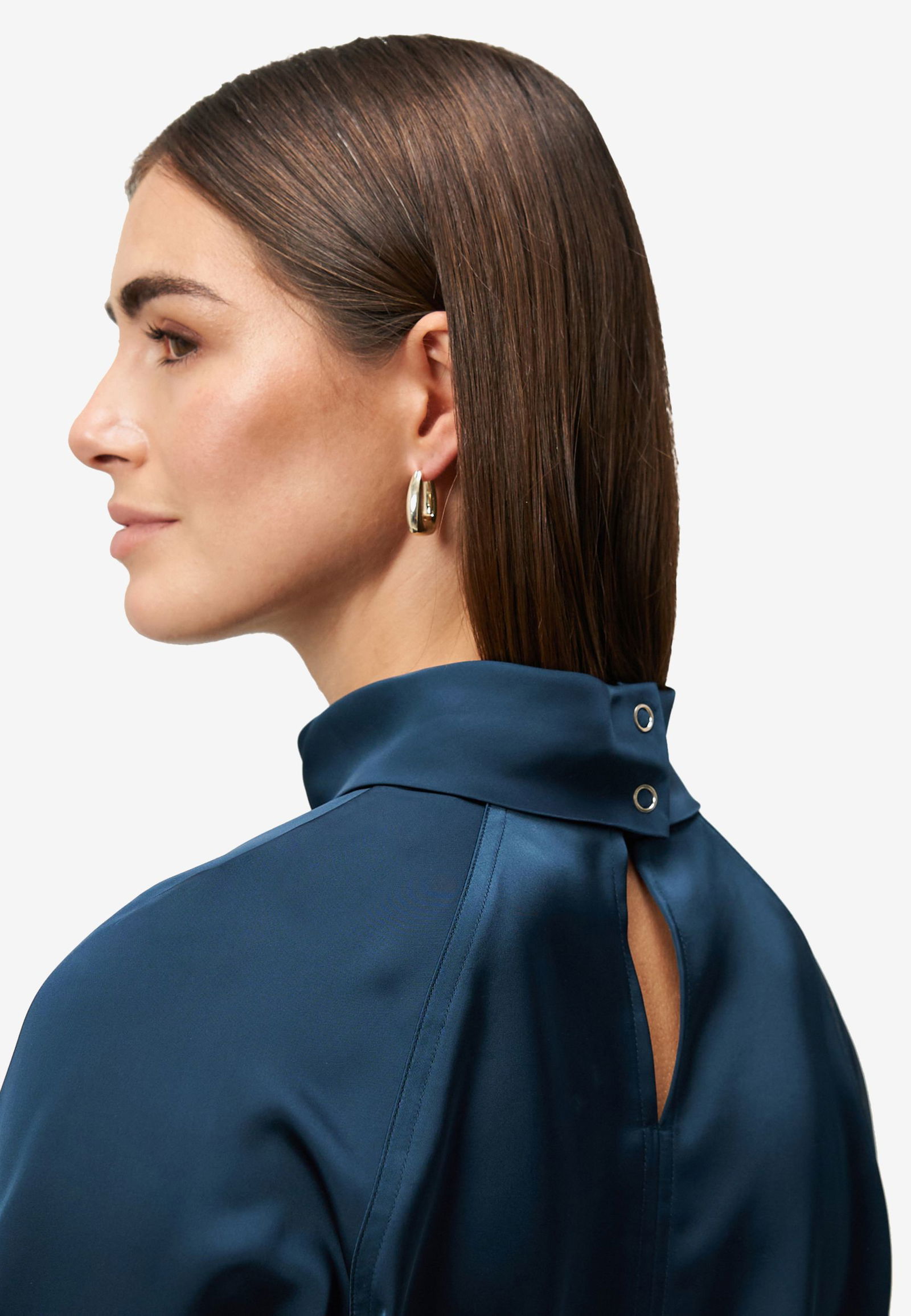 Zero |  Zero Druckbluse  | 36 | teal ocean