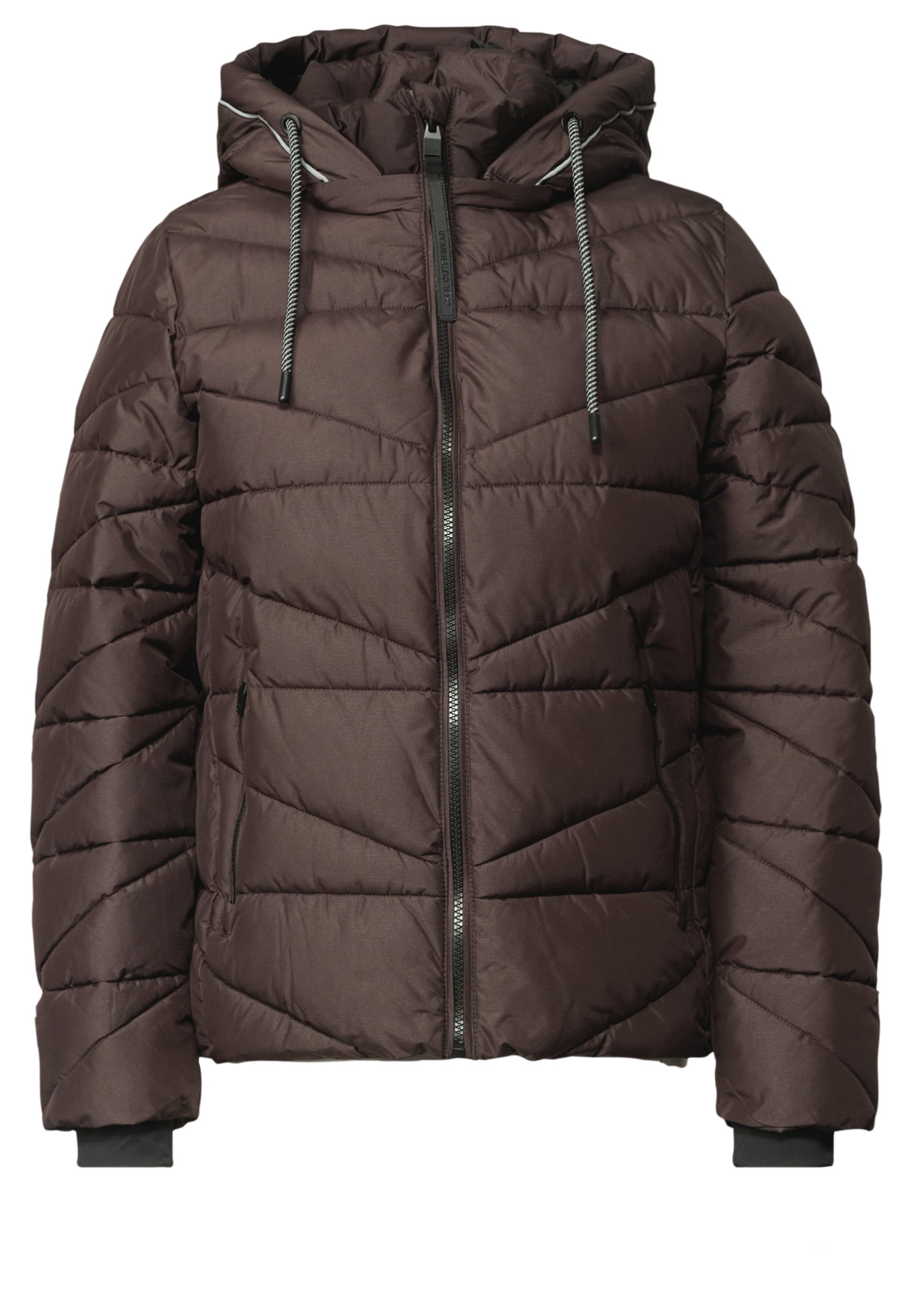 TOS Sportive Padded Jacket, chocolate sauce brown #1