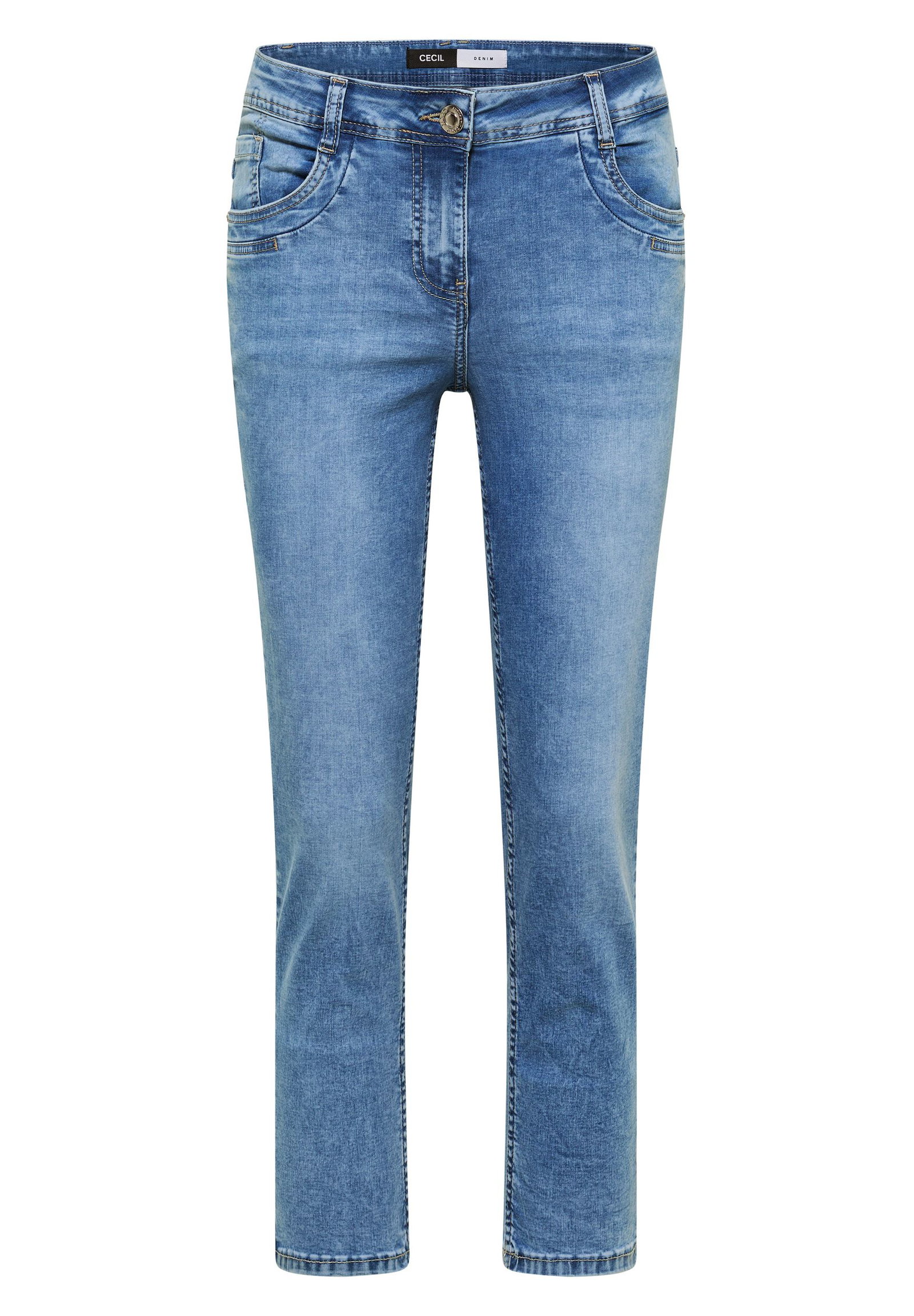 26bc2f9456a68aa0e42c3e9acb10ff3a CECIL | CECIL 7/8-Jeans | 32/26 | light blue washed