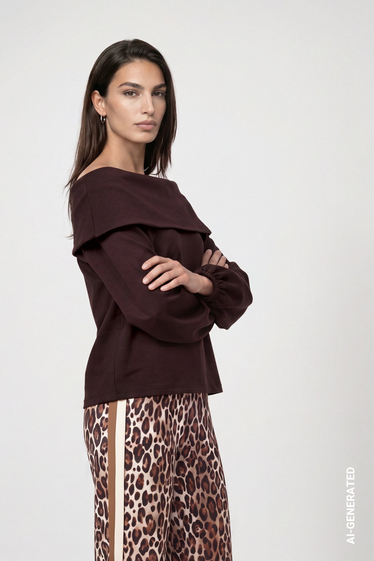 Sweatshirt, black coffee #3