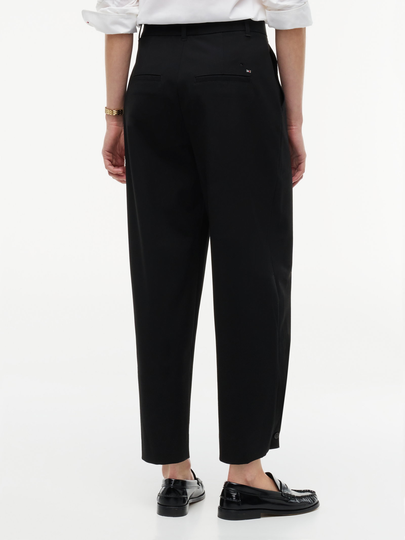 BI-STRETCH BARREL WITH TAB, BLACK #4