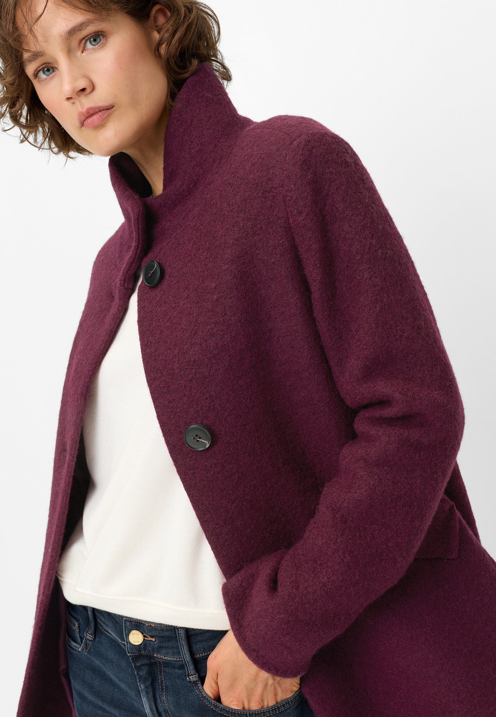 JACKE WOLLE, BURGUND #7