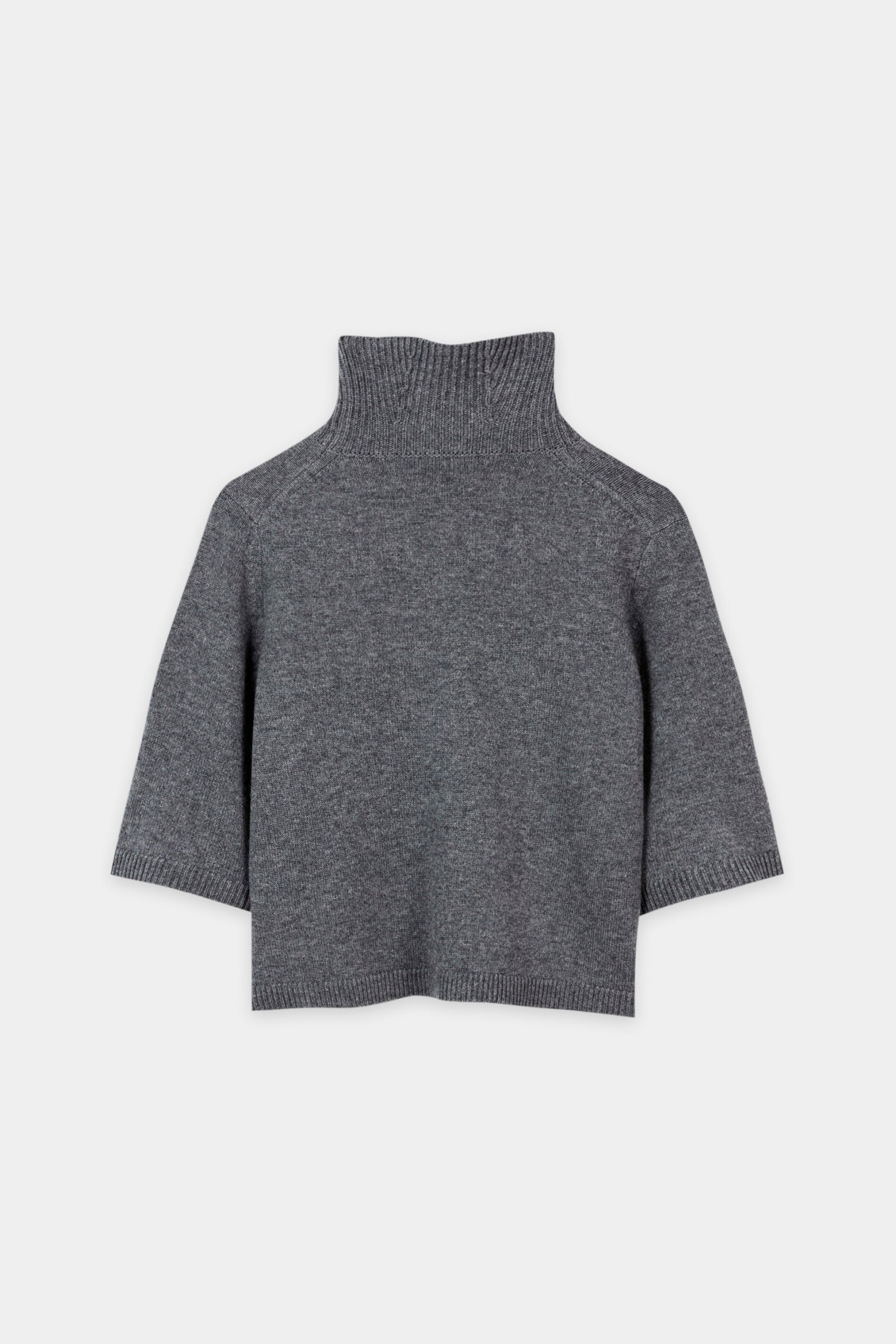 Turtleneck aus Woll-Mix, heather grey #5