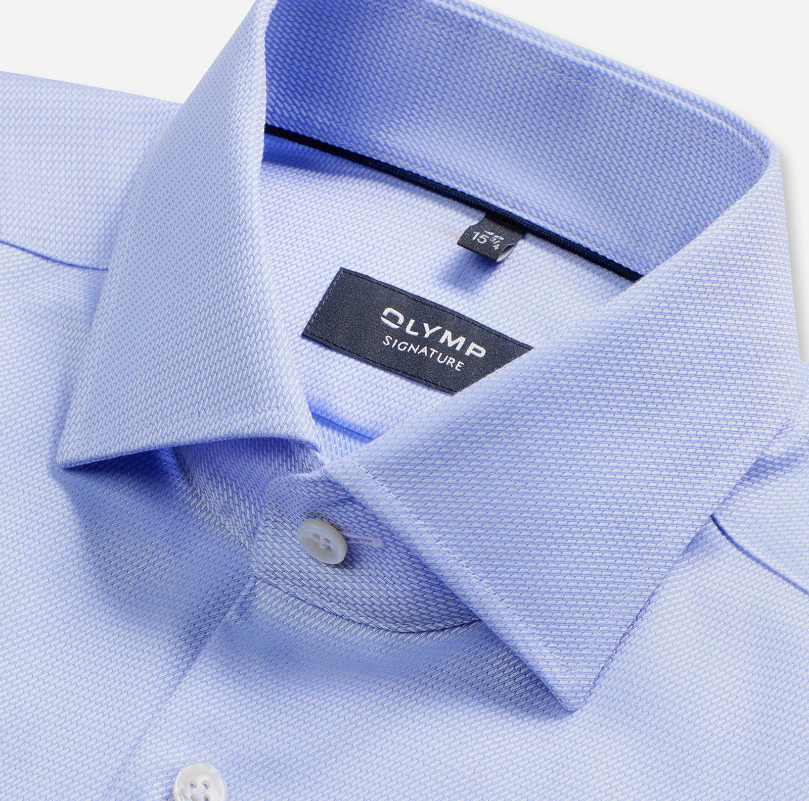 OLYMP Signature | OLYMP Signature Hemd Slim Fit | 45 | bleu