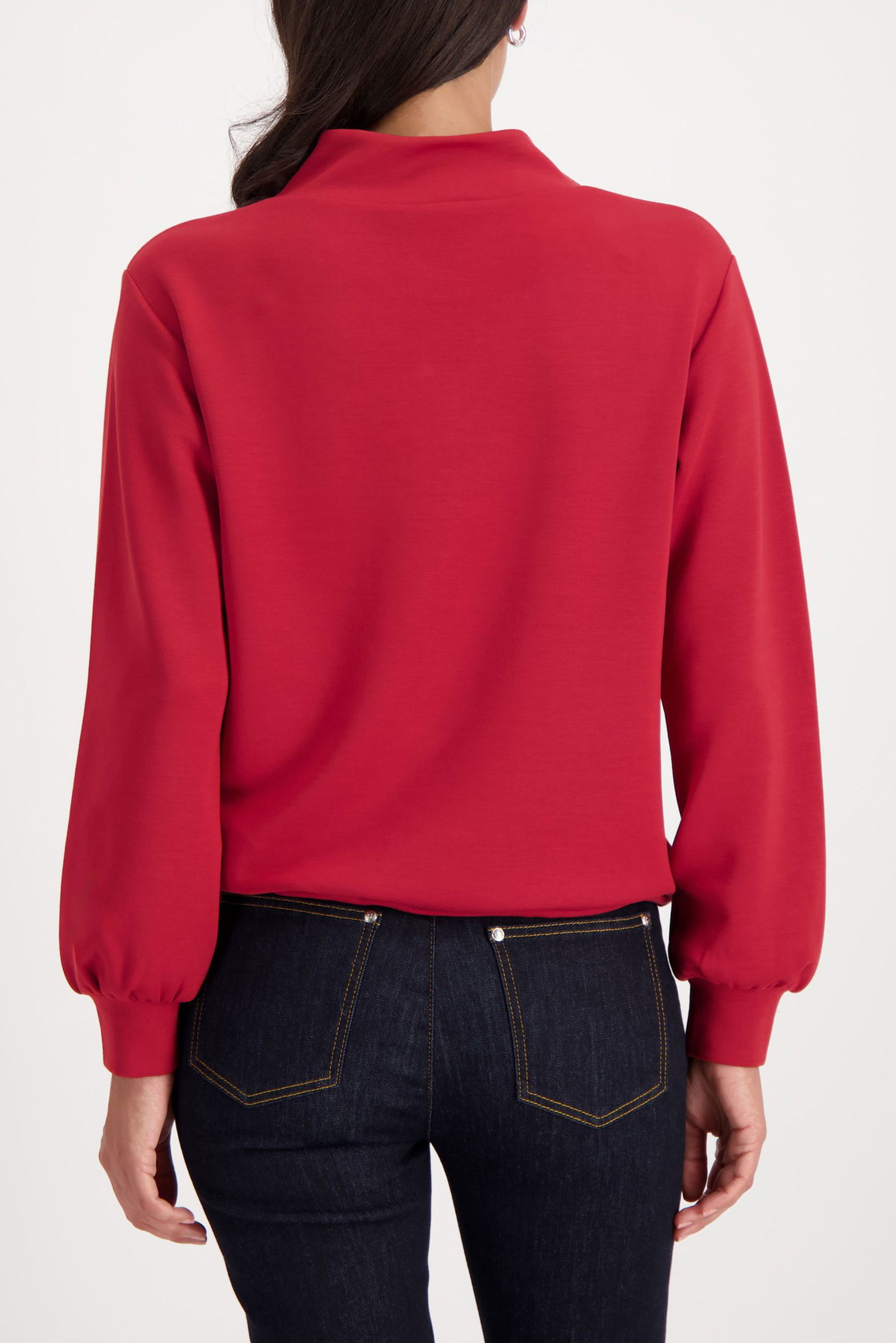 Monari | Sweatshirt, chimney red | 38