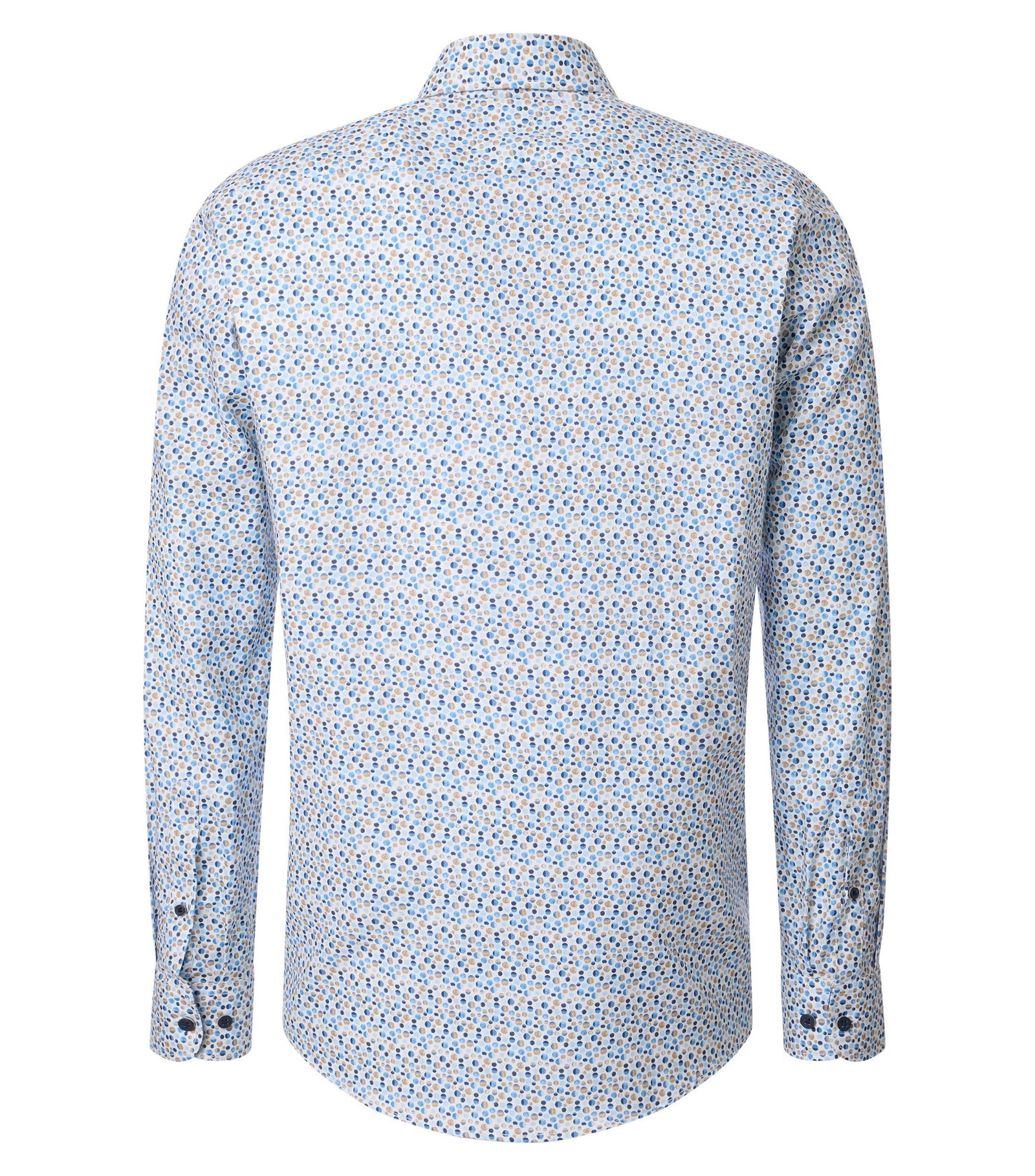 Casa Moda |  Casa Moda Hemd Regular Fit  | L | beige