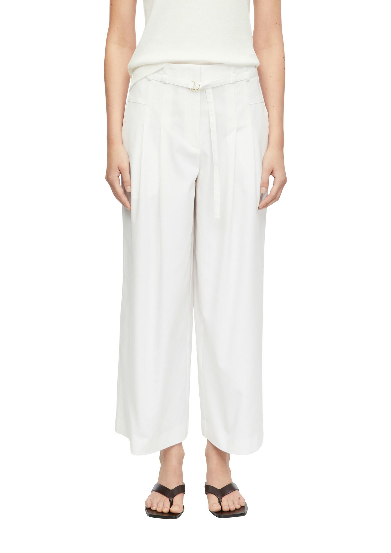 Comma |  Comma Schmale Hose  | 44 | weiß