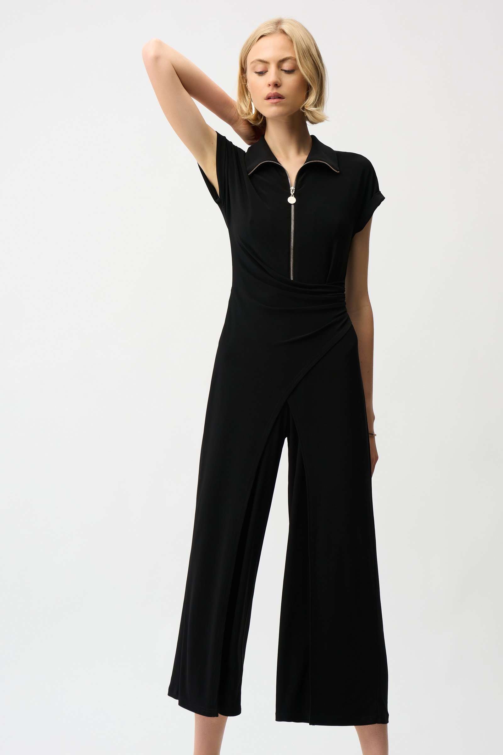 Joseph Ribkoff Jumpsuit aus Jersey in Schwarz #4