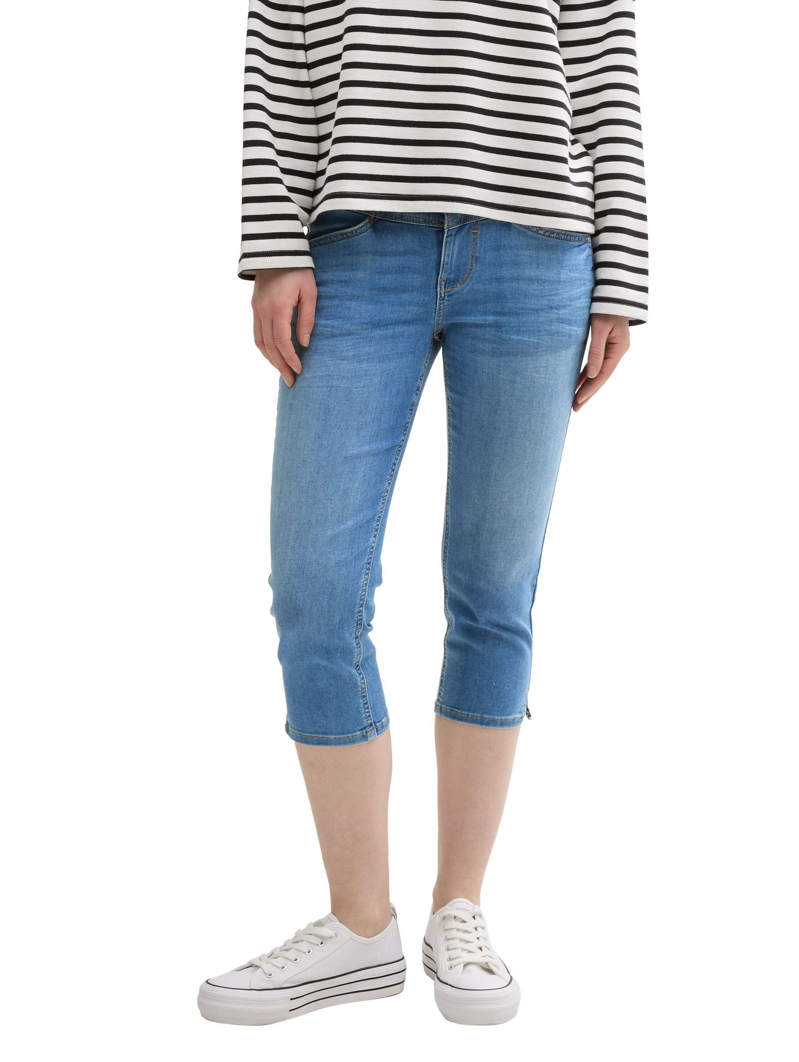 Tom Tailor |  Tom Tailor 7/8-Jeans  | 34 | light stone wash denim