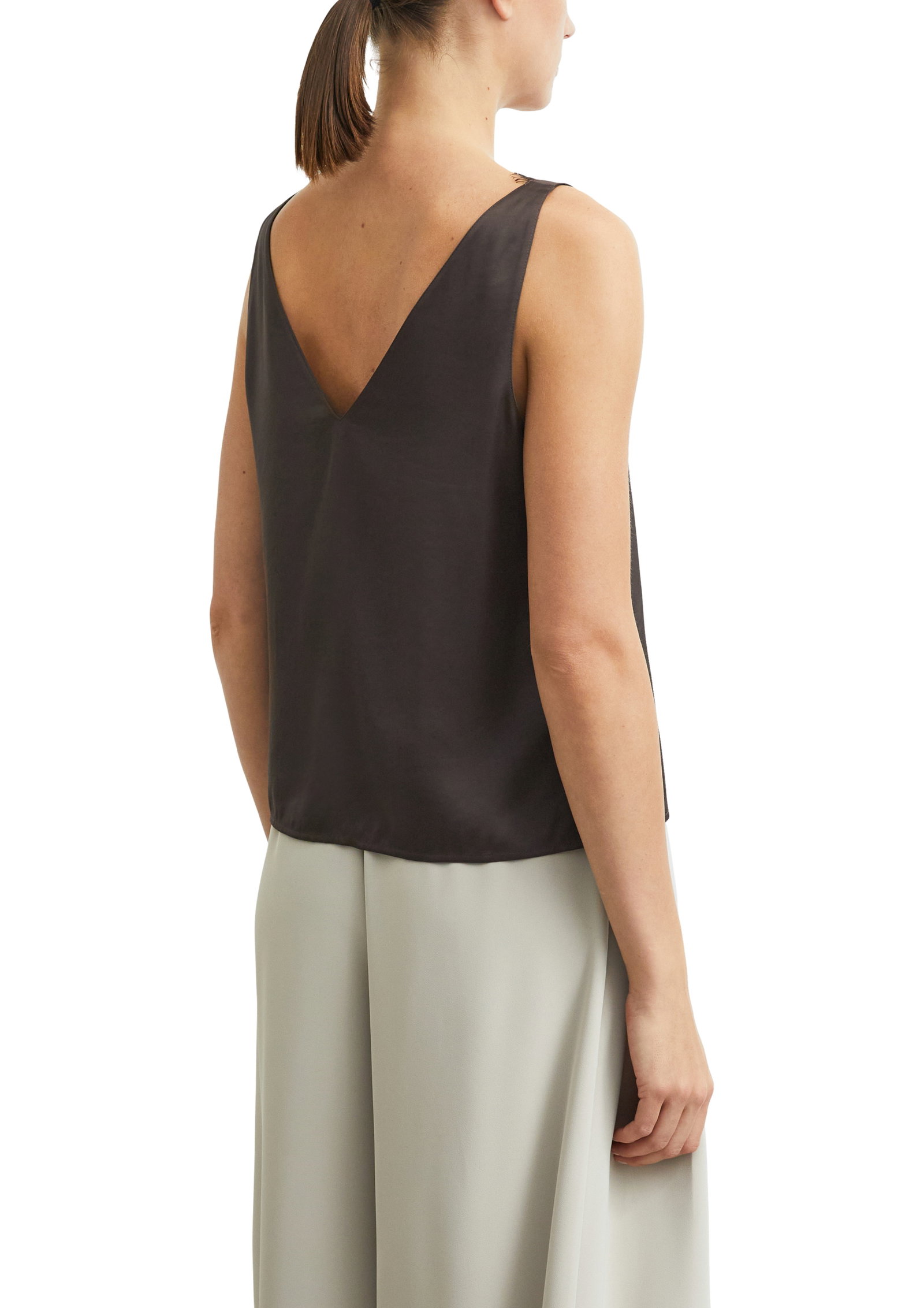 Bluse, BROWN #2