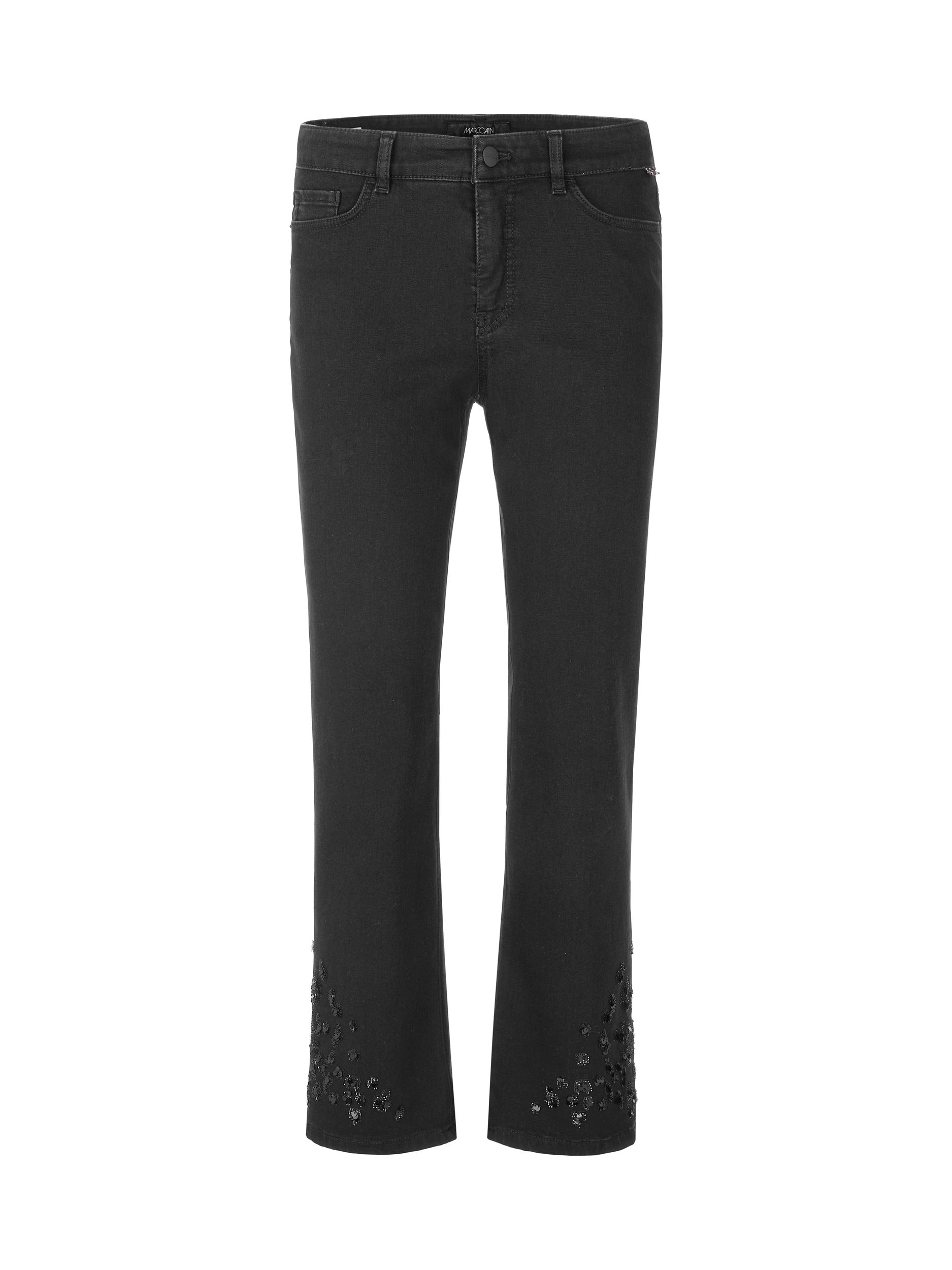 Marc Cain Pants |  Marc Cain Pants 7/8-Jeans  | 42 | black