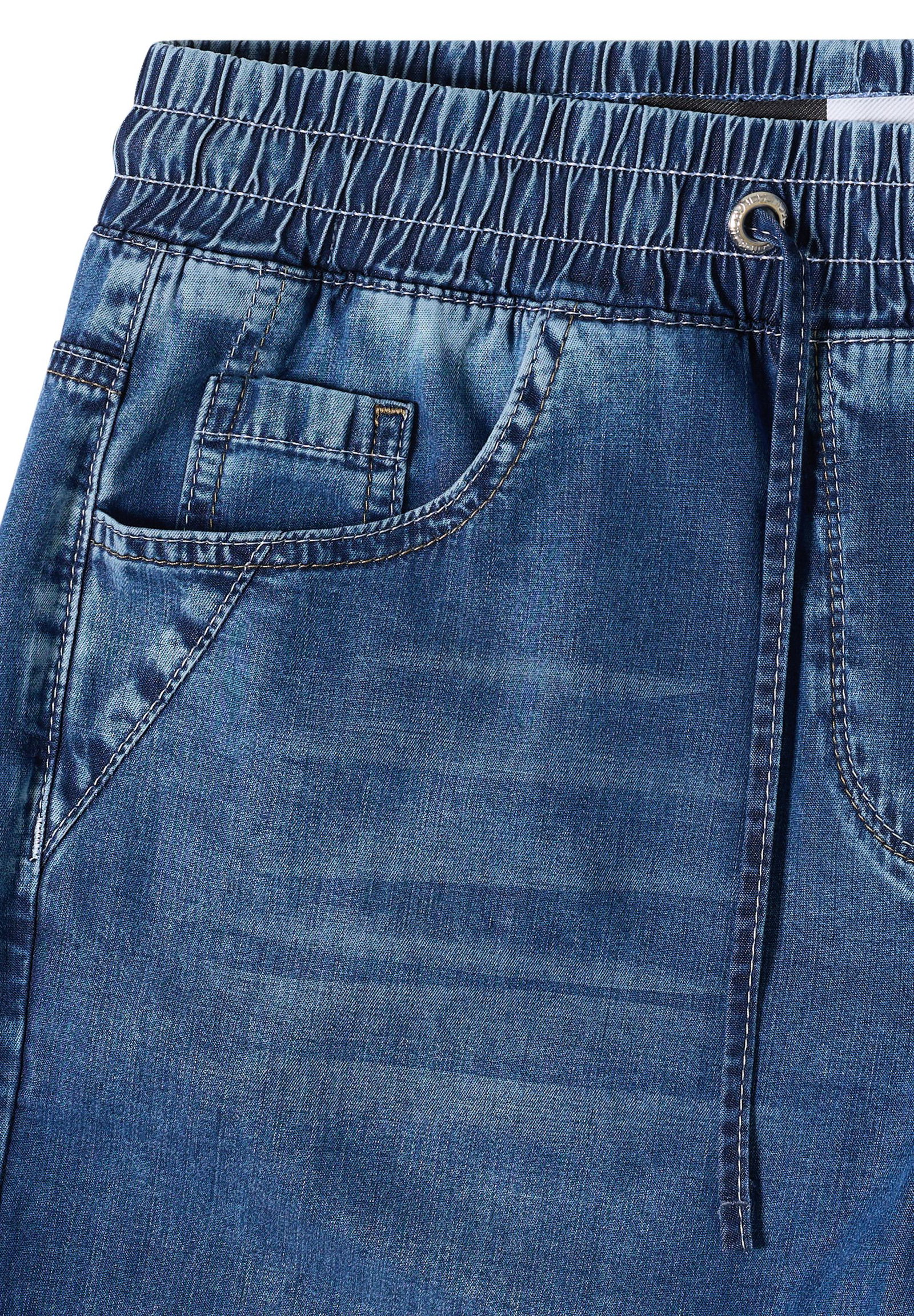 CECIL |  CECIL Schlaghose  | mid blue used wash