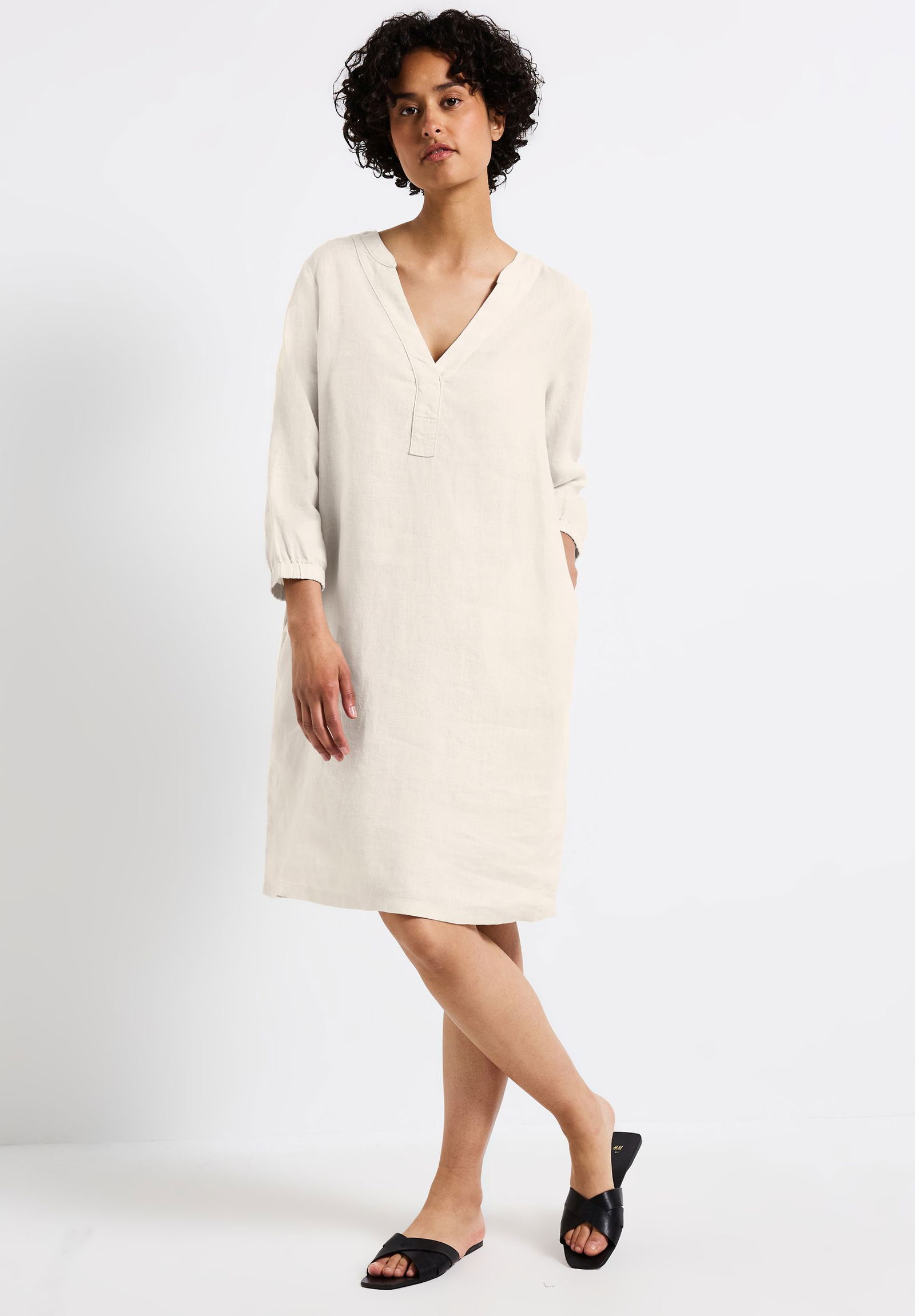  |  Tunika-Kleid aus Leinen | 40 | 4565_16269