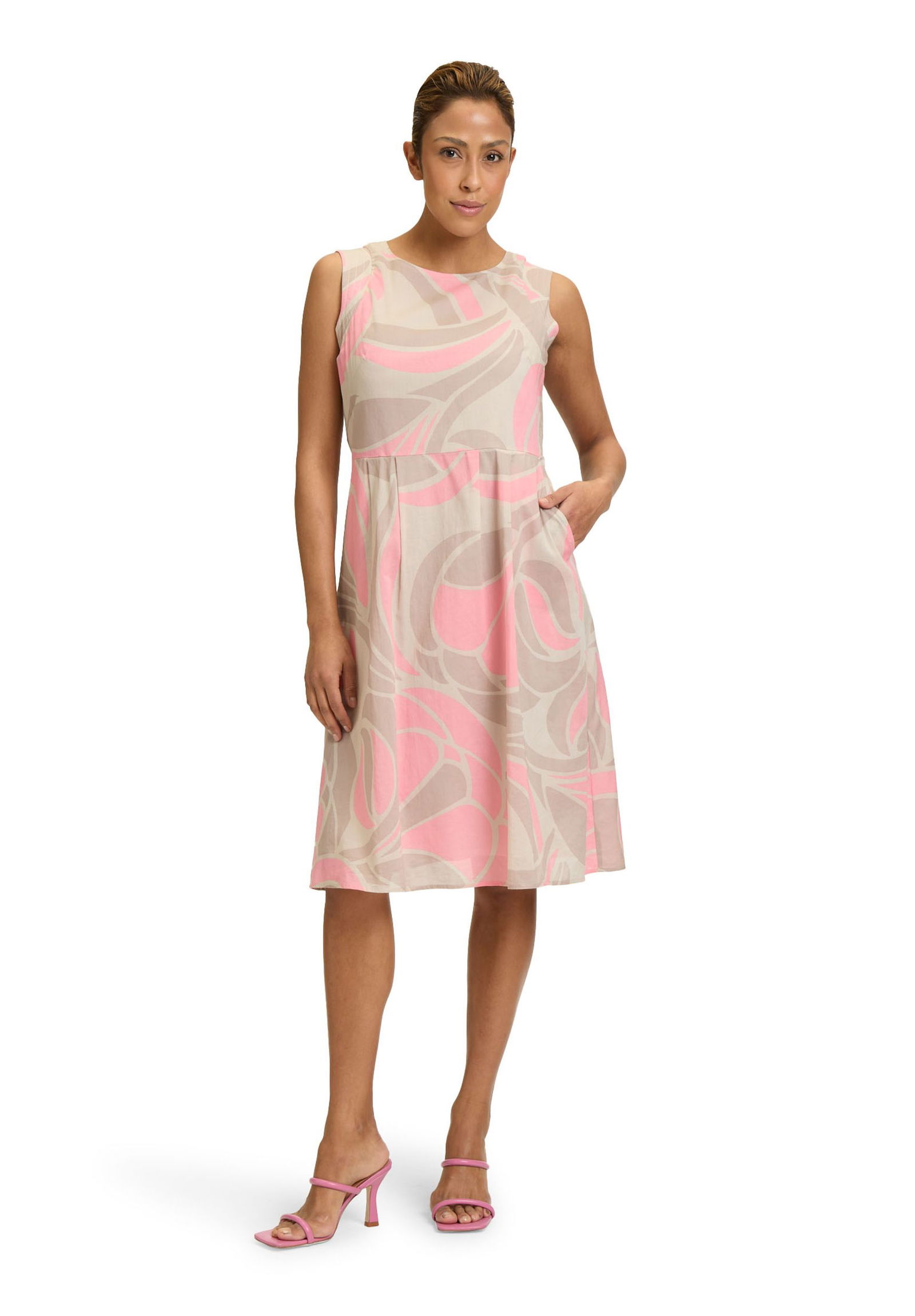 Betty Barclay |  Betty Barclay Freizeitkleid  | 46 | nature/rosé