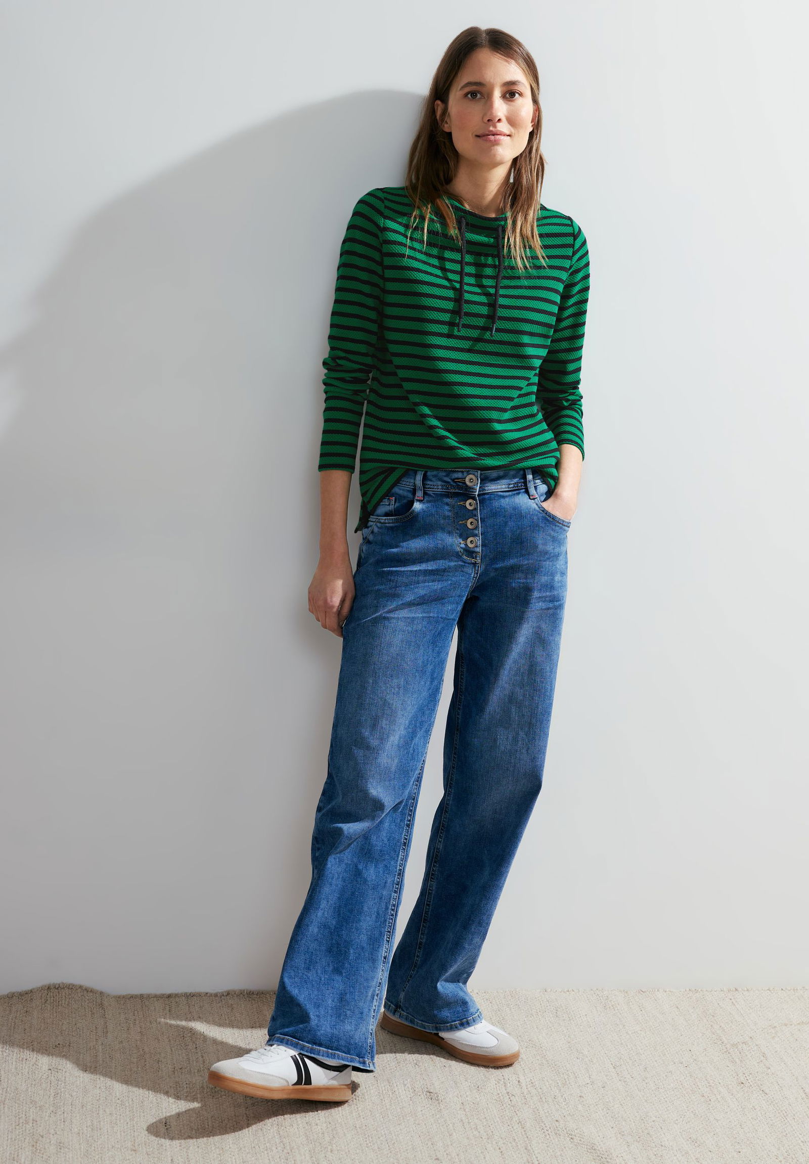 CECIL | CECIL Longsleeve | XL | easy green