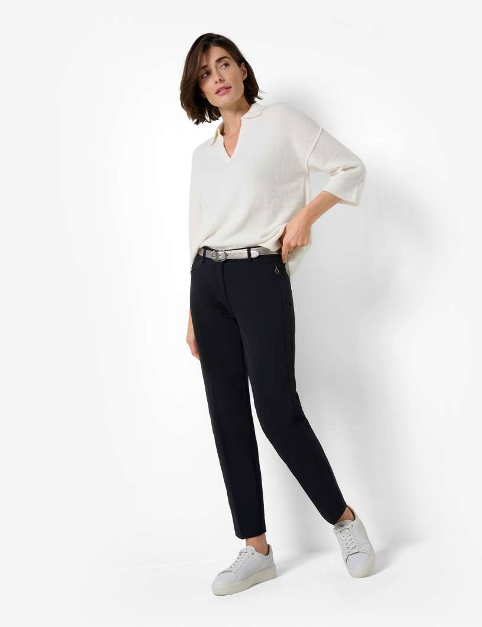 Brax | Brax Hose ,,Style Maron S" | 46 | black