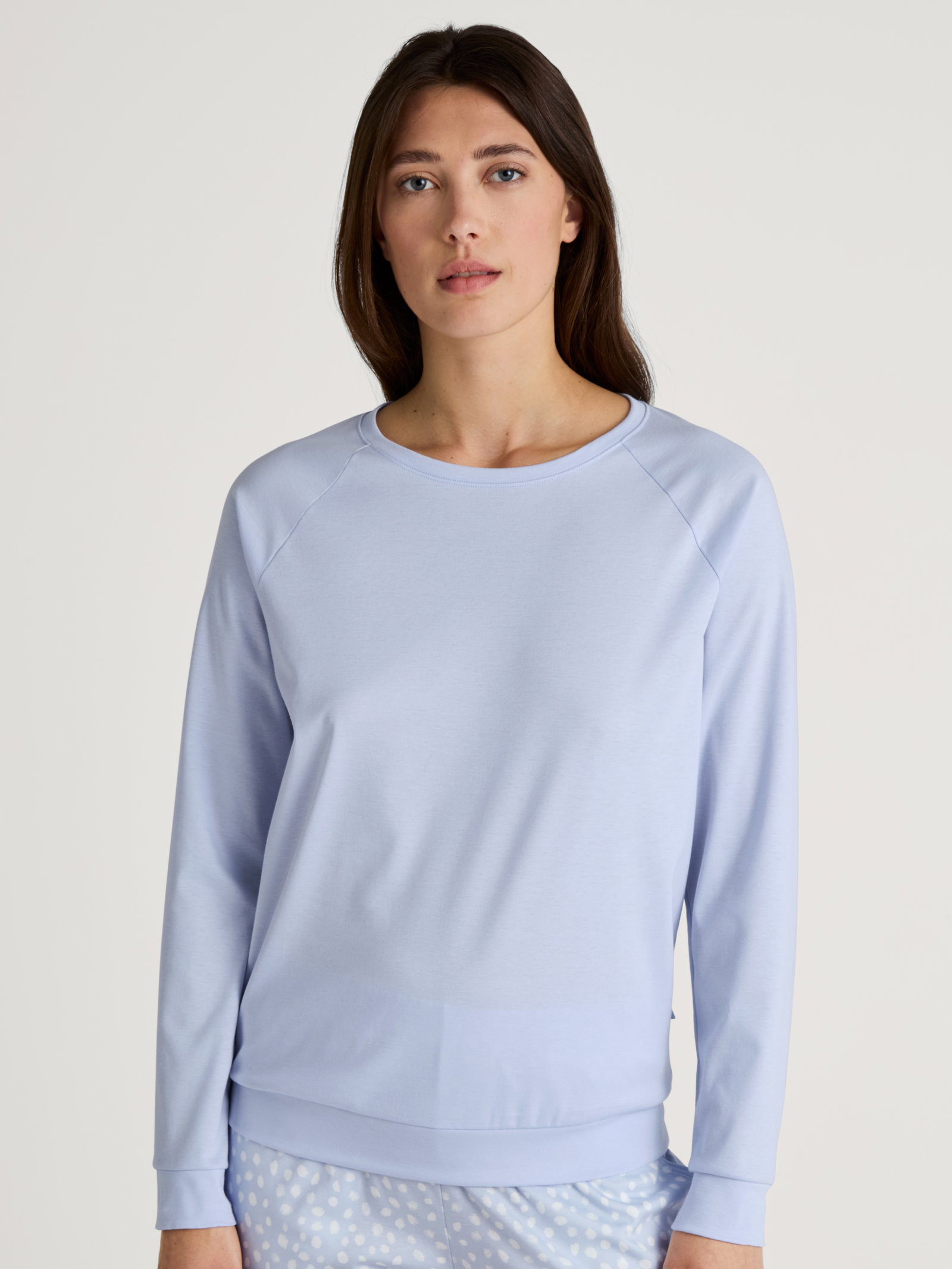 DAMEN Shirt langarm, harmony blue #11