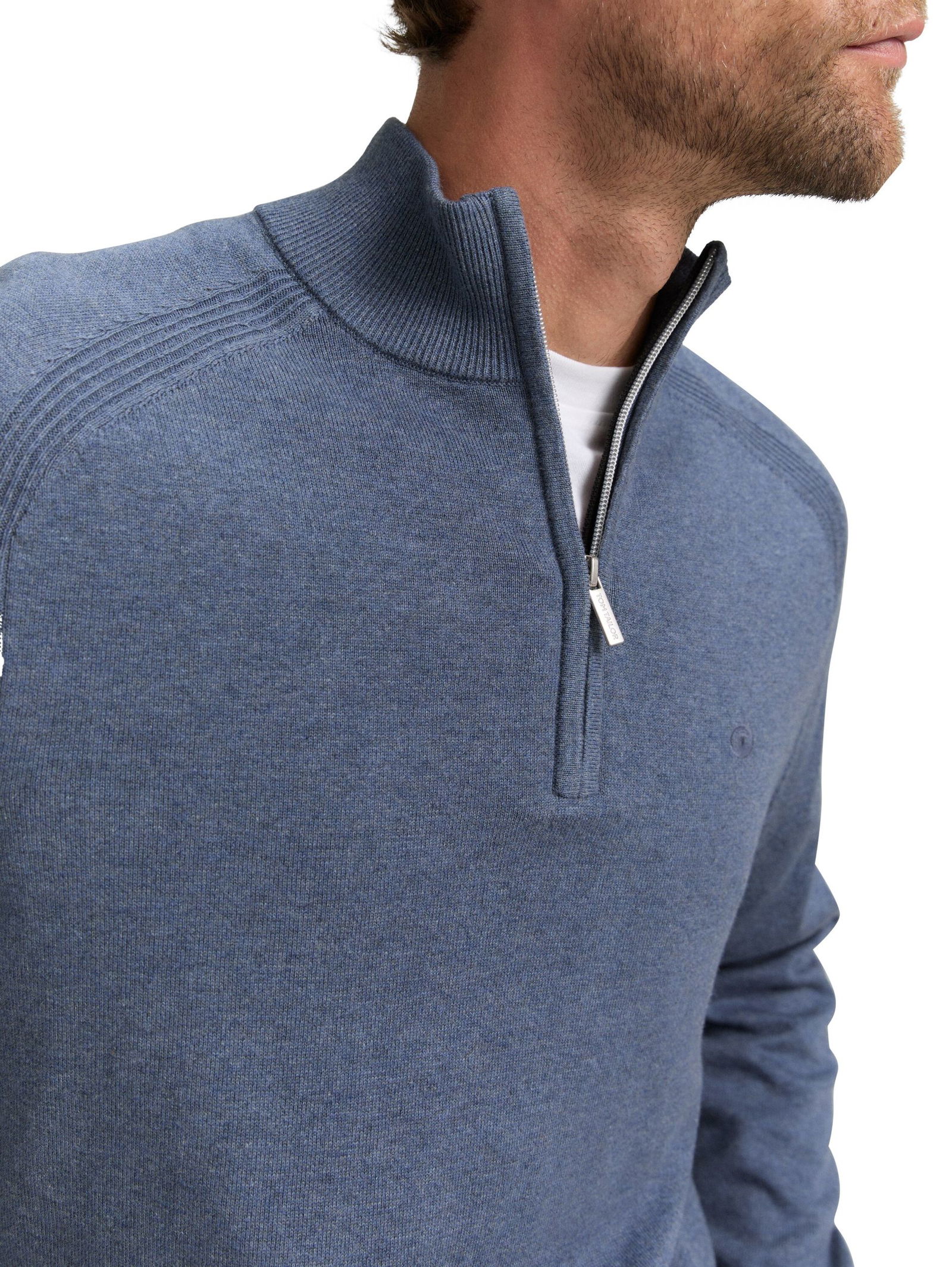 Tom Tailor | Tom Tailor Pullover | M | vintage indigo blue melange
