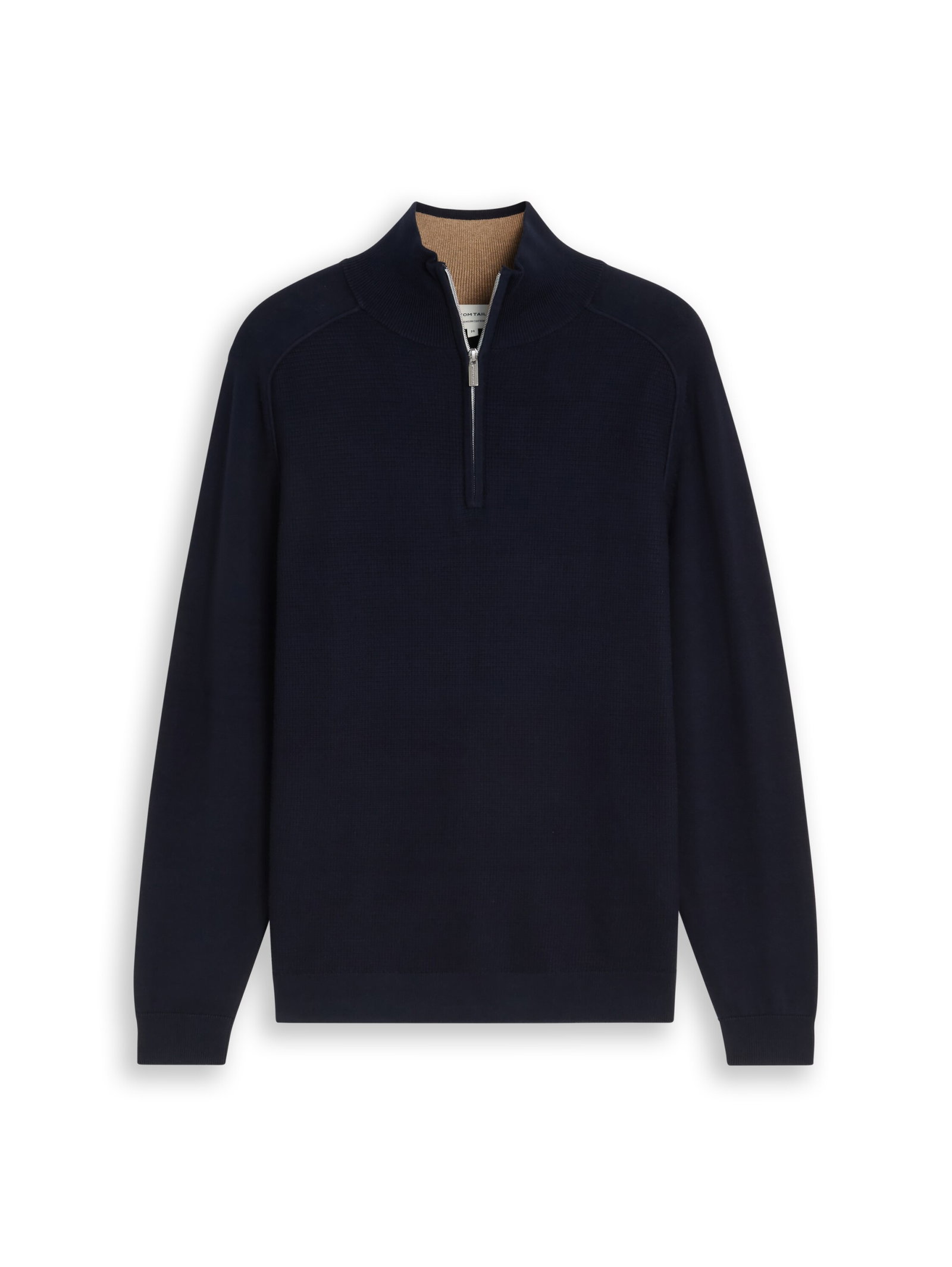 basic knit troyer, sky captain blue #1