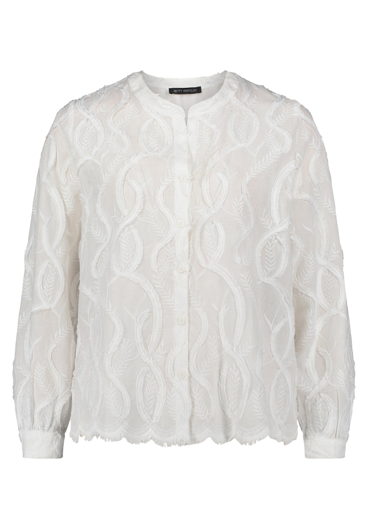 Bluse Kurz 1/1 Arm, Offwhite #1