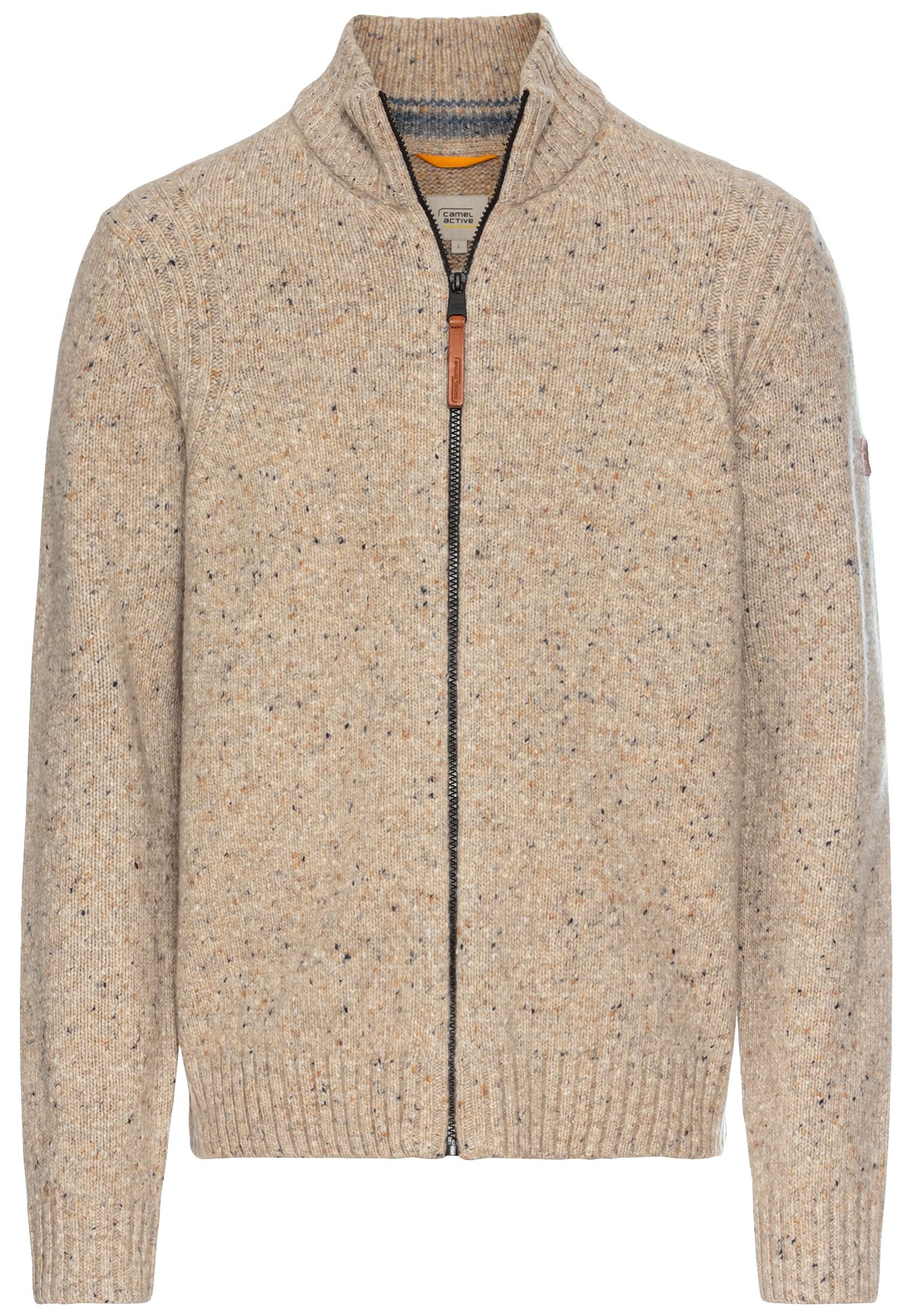 Camel Active |  Camel Active Strickjacke | Cardigan  | M | sand