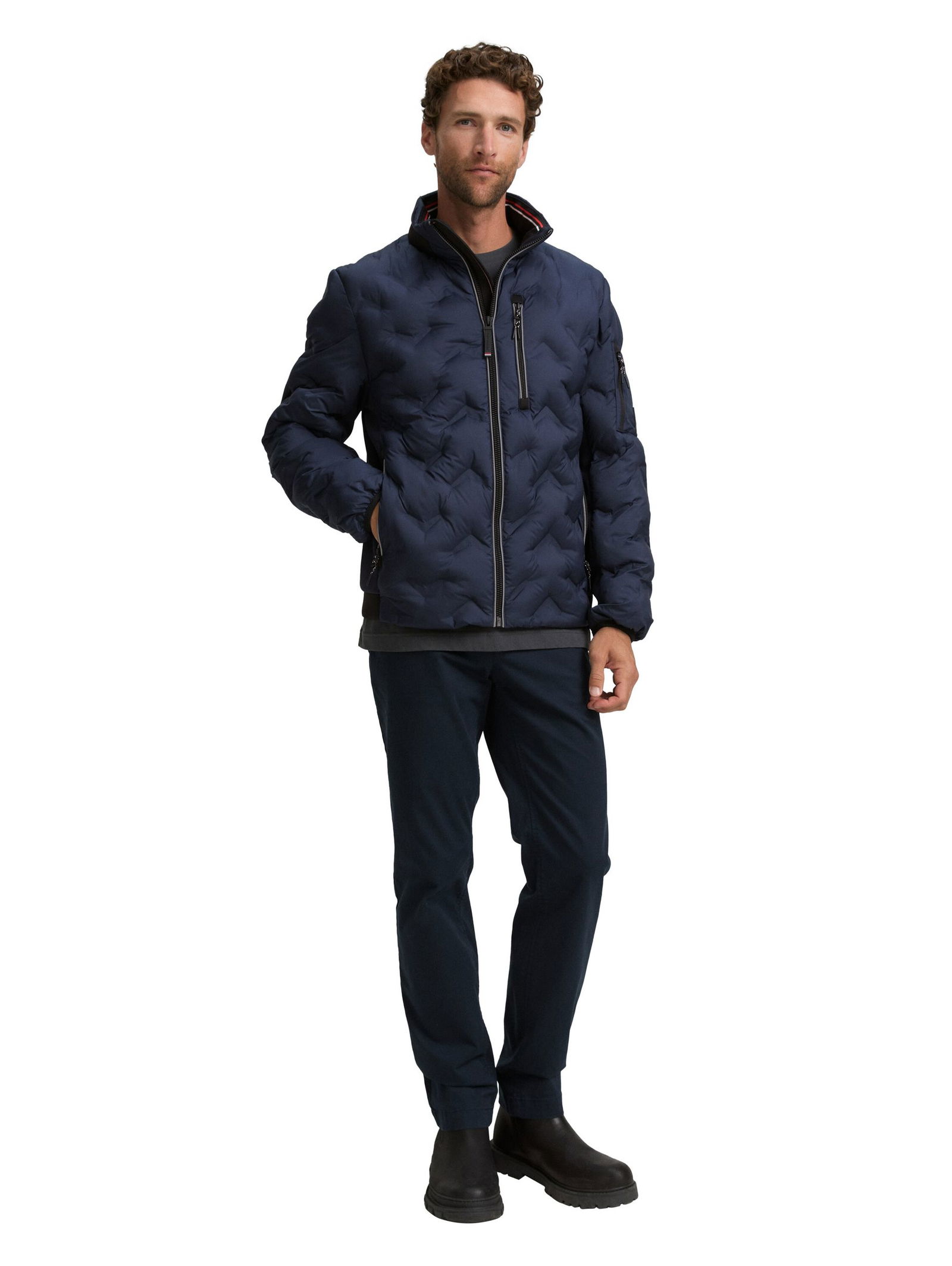 Tom Tailor | Tom Tailor Blouson | XXXL | sky captain blue