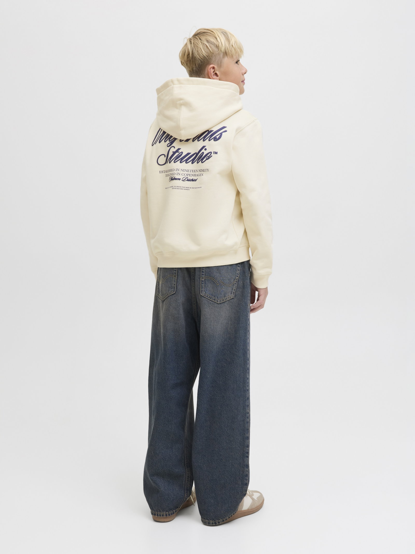 JORNORREBRO TYPO BACK SWEAT HOOD SN JNR #3