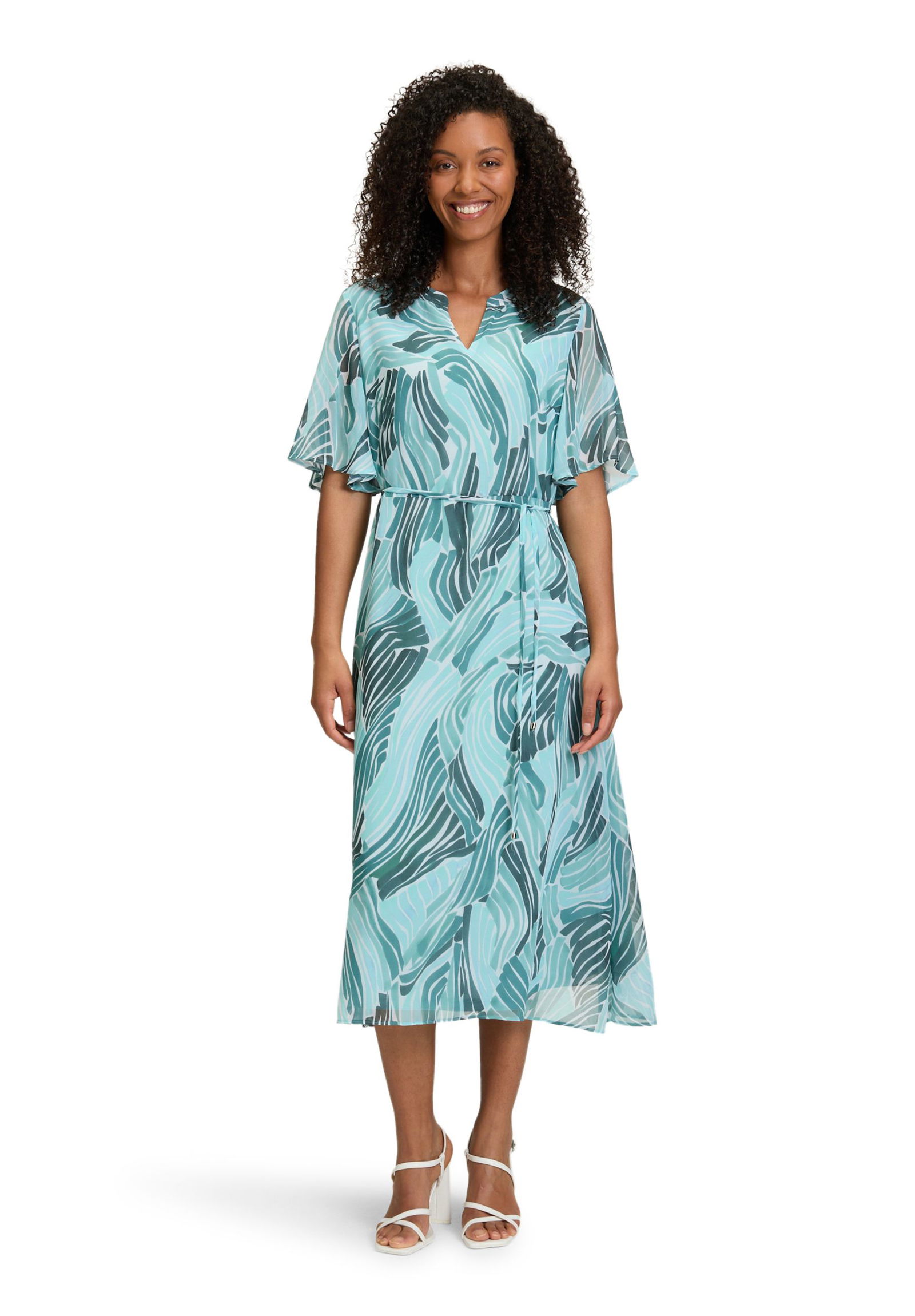 Betty & CO | Betty & CO Sommerkleid | 40 | petrol/mint