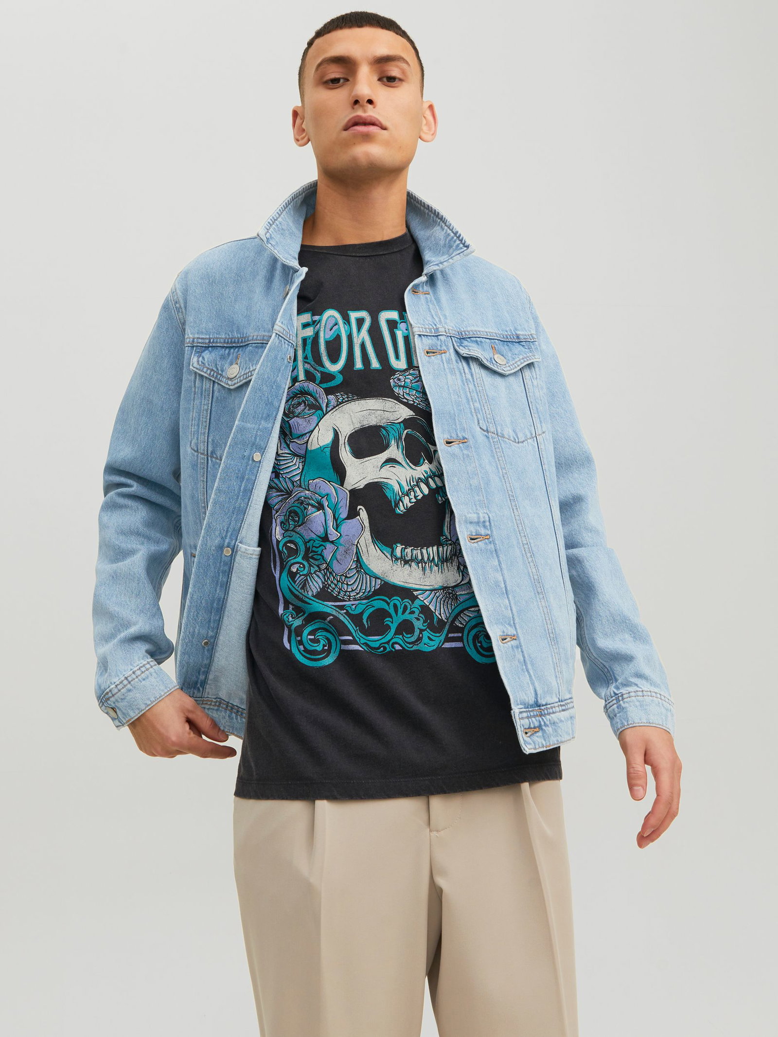 Jack&Jones |  Jack&Jones Jeansjacke  | S | blue denim