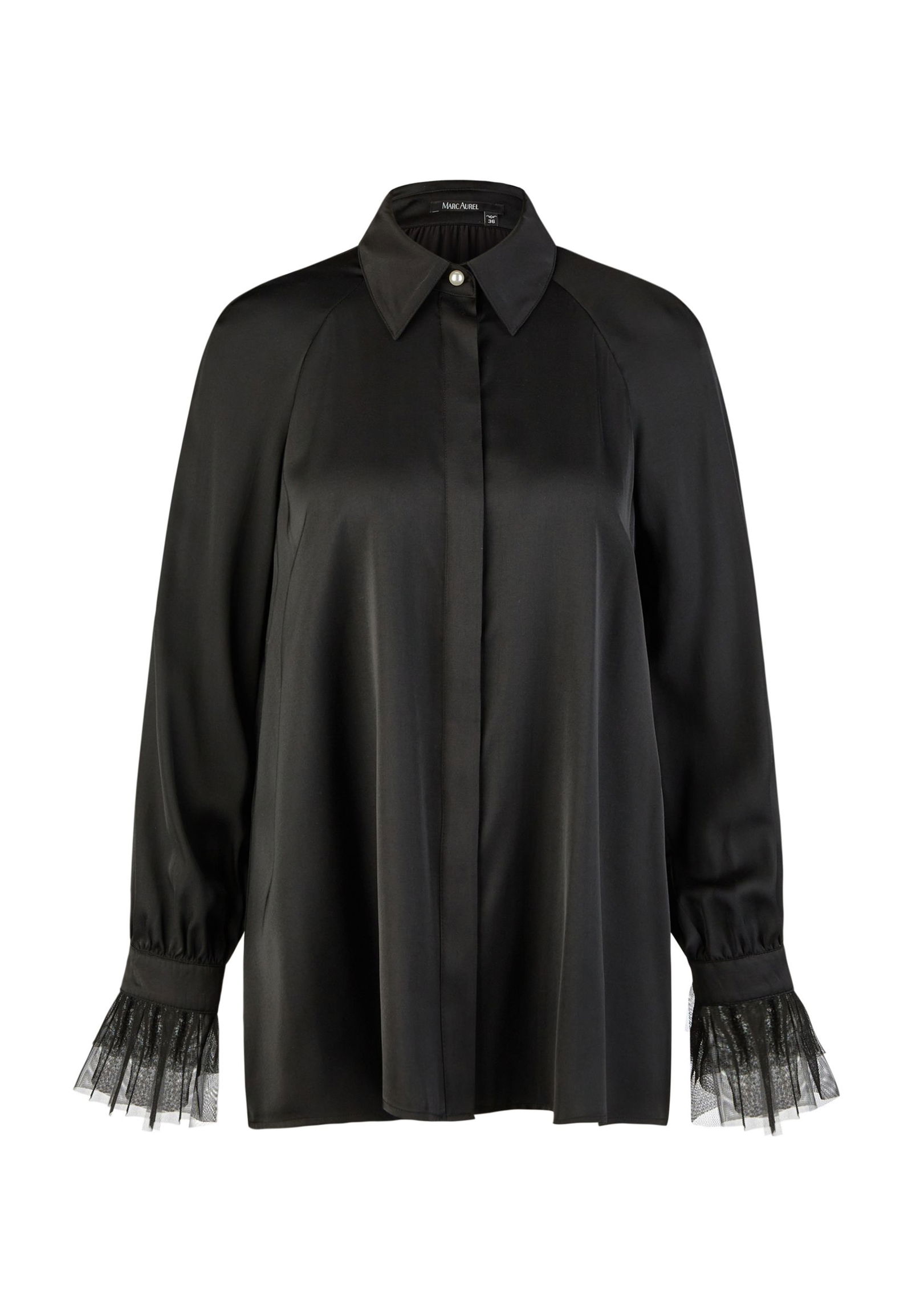 a303796fdaf22b12de9f617100dc419a Marc Aurel | Marc Aurel Druckbluse | 40 | black
