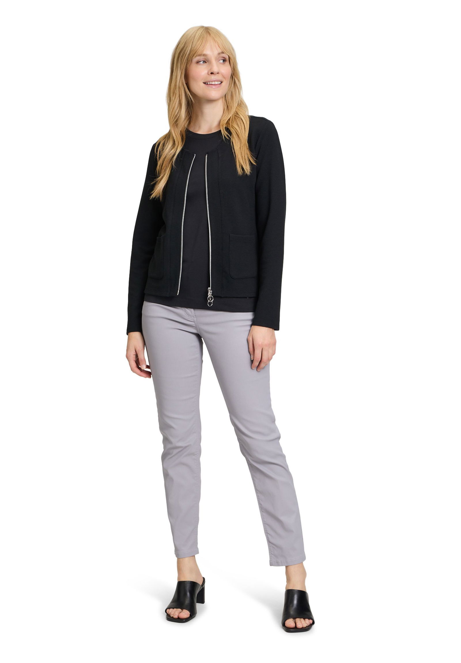 Betty Barclay | Betty Barclay Sweatjacke | 48 | schwarz