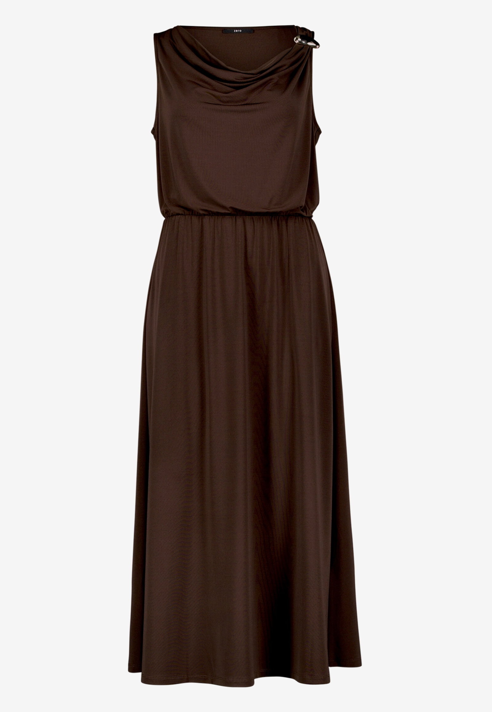 Kleid Lang ohne Arm, Chocolate Plum #1