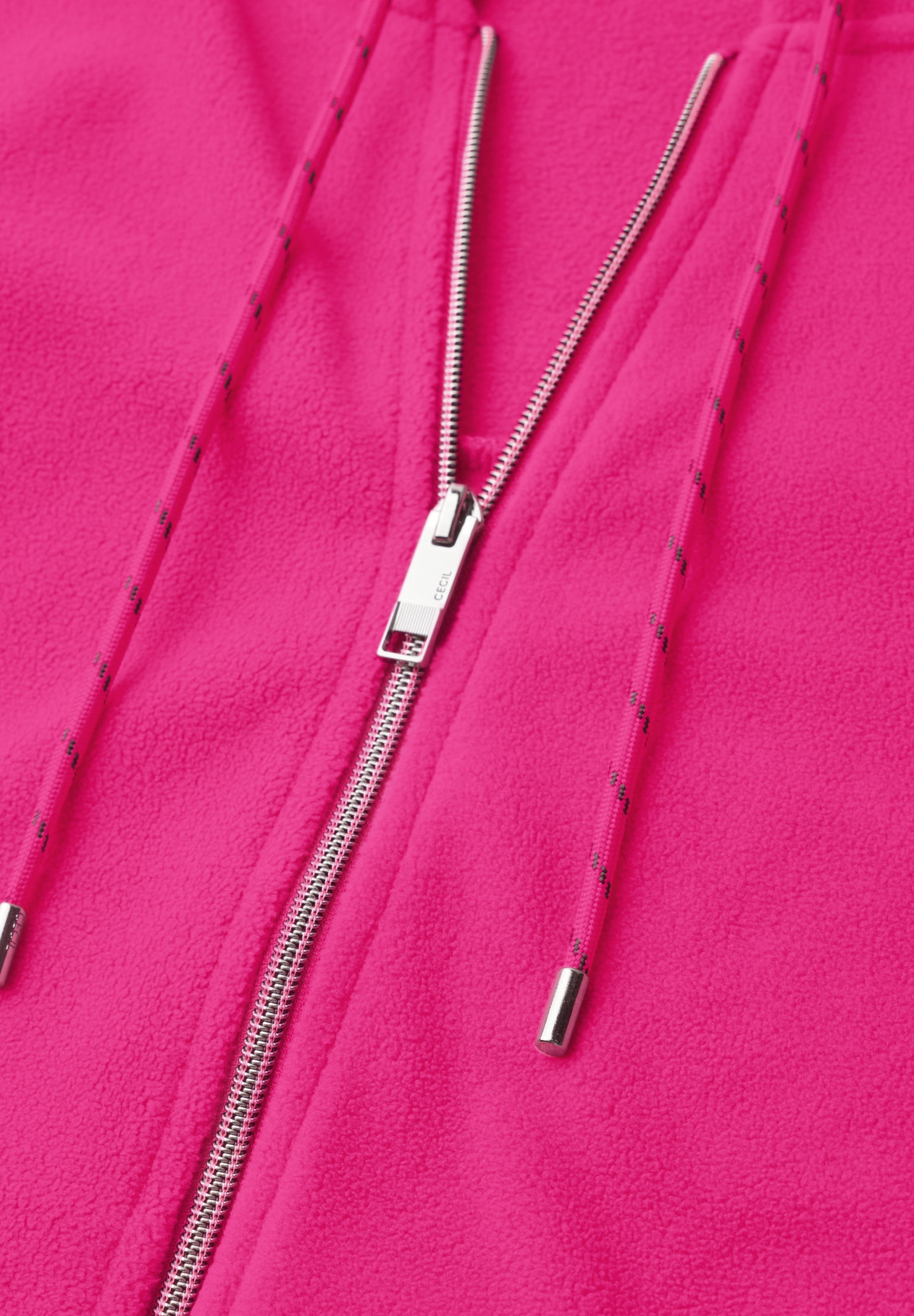 TOS Fleece Hoody Jacket, pink flash #2