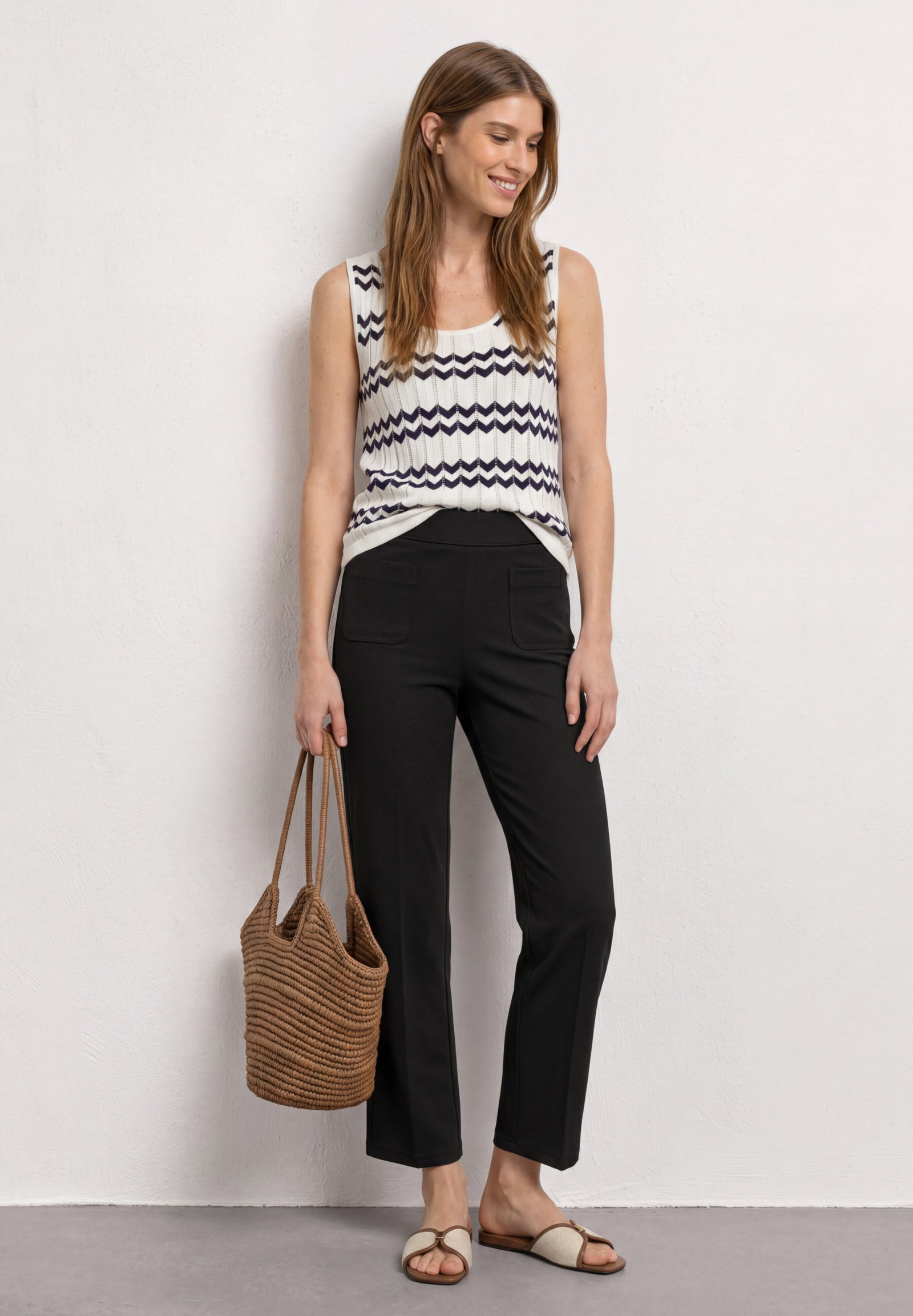 Style QR Amalia Straight leg F, Black #5