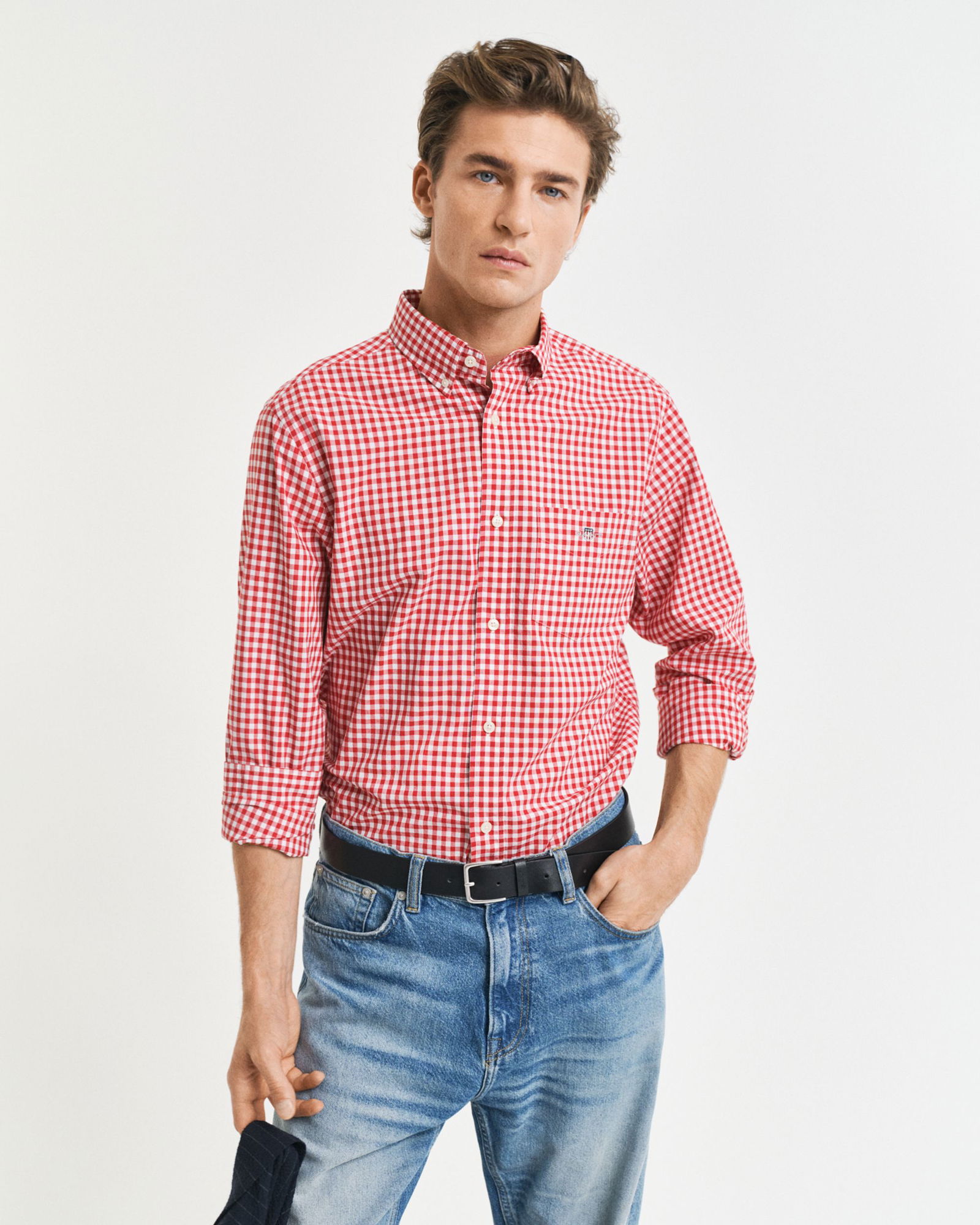 Gant |  Gant Hemd Regular Fit  | XXL | ruby red