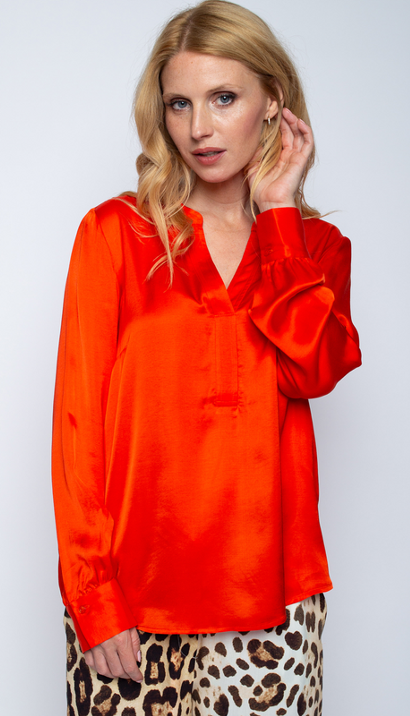 Emily van den Bergh Druckbluse #1