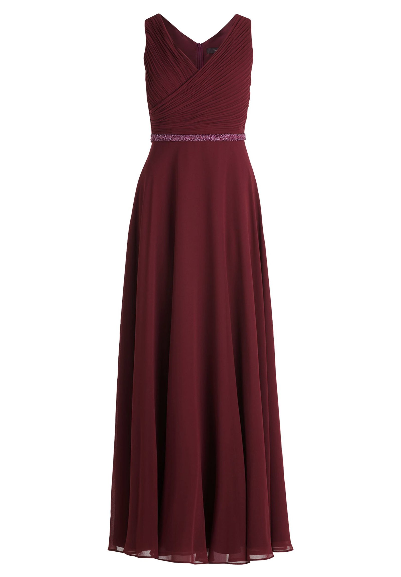 be5a51156dcd3871d4039e762a5daffb Vera Mont | Vera Mont Langes Kleid | 42 | deep wine